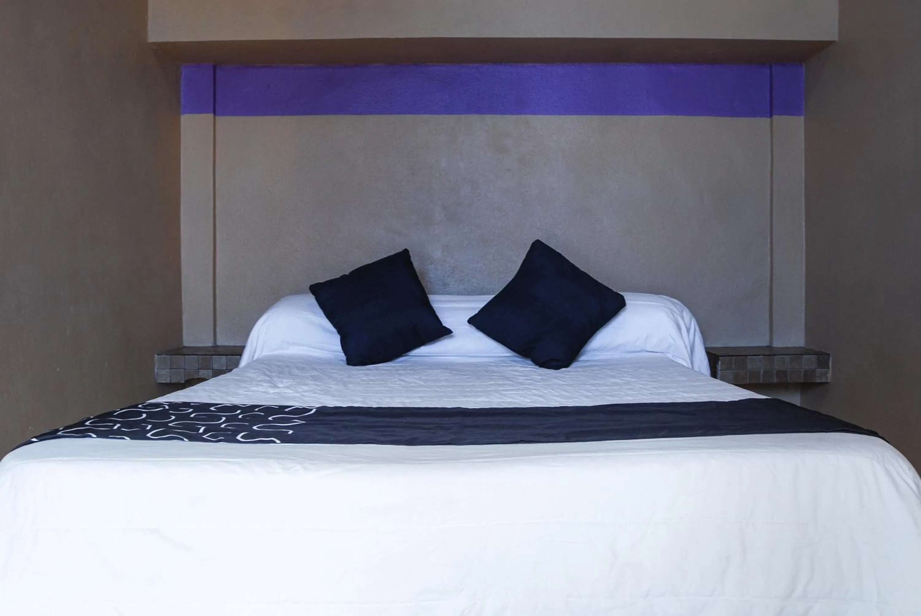 Bed in Hotel Platino