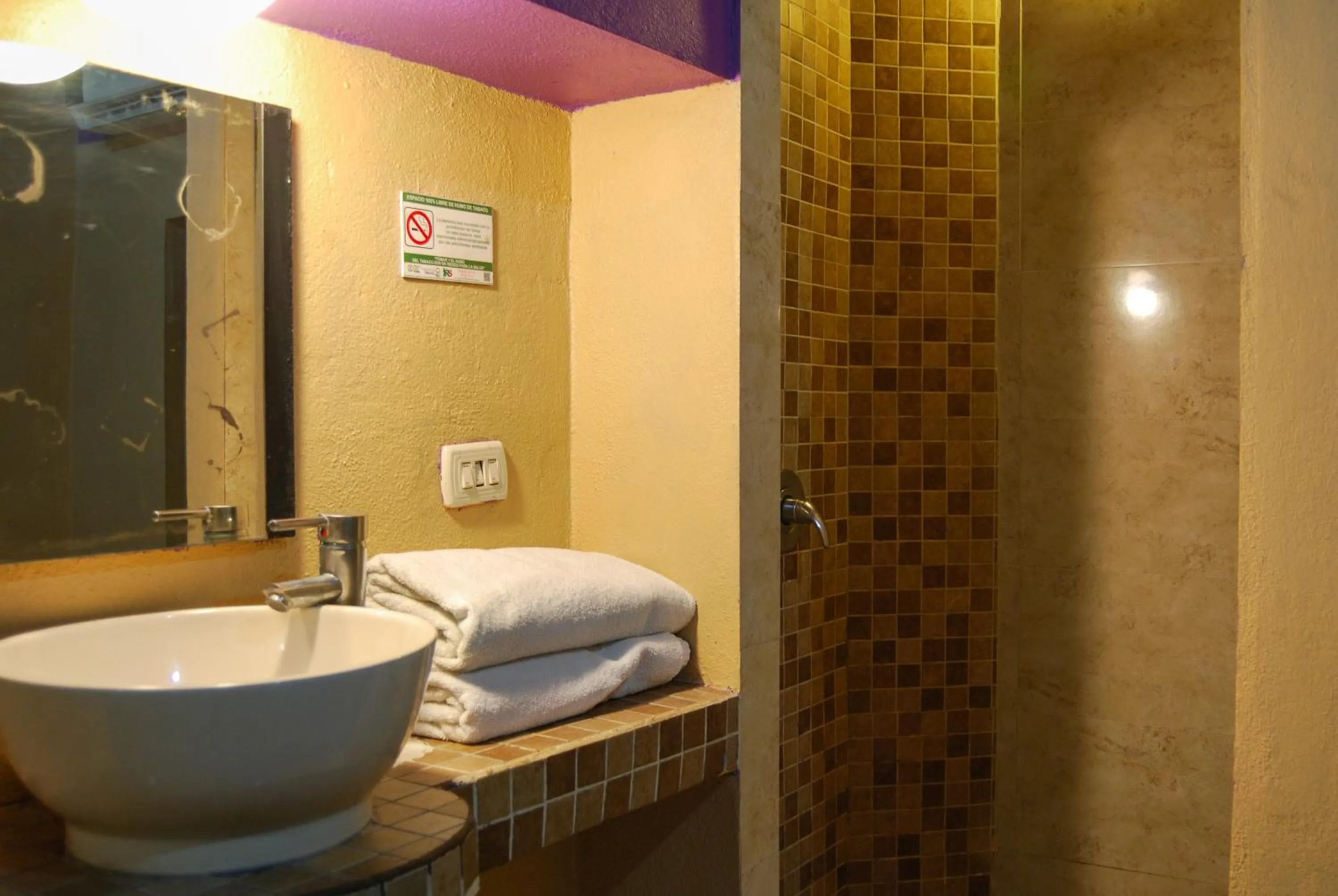 Bathroom in Hotel Platino