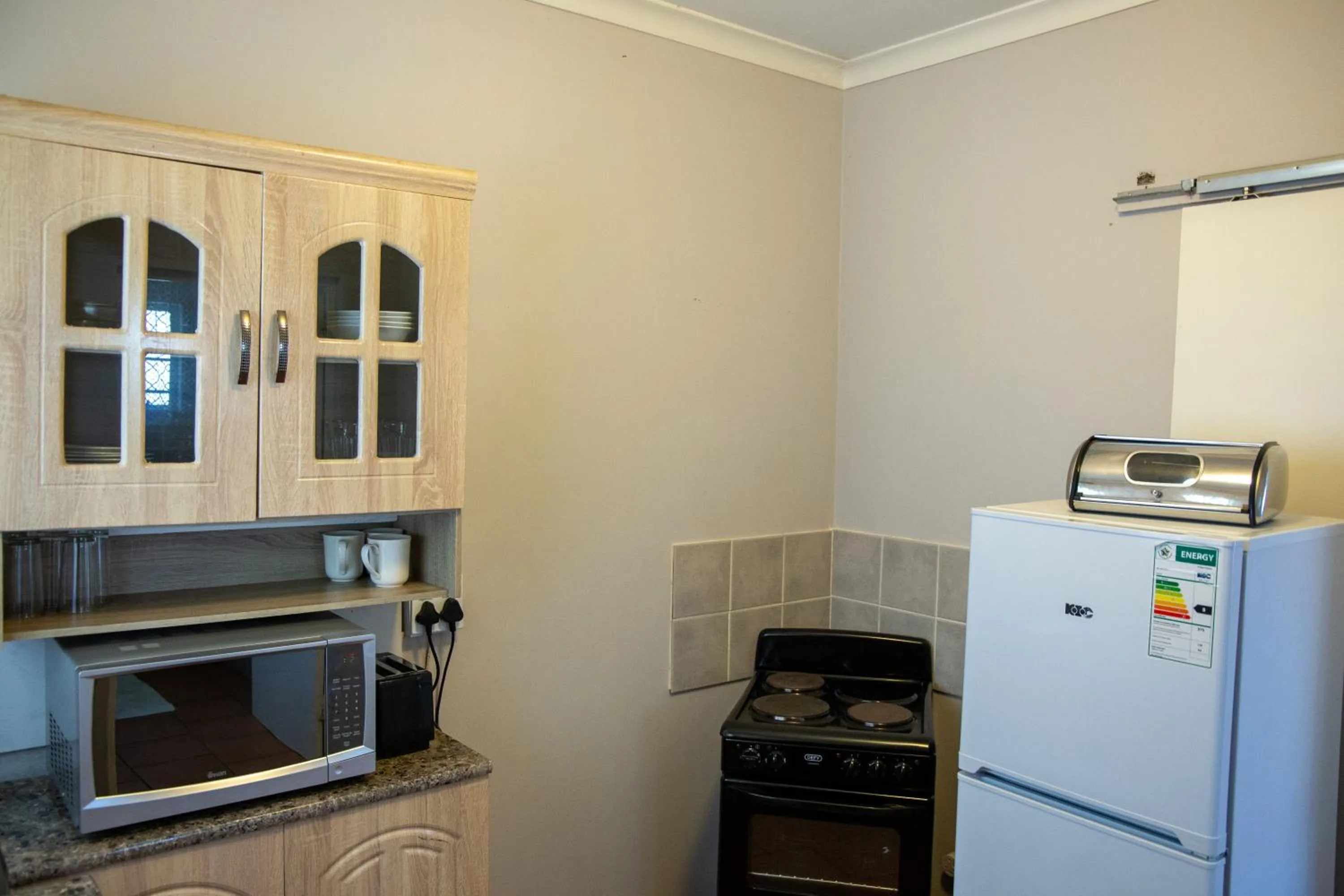 Kitchen or kitchenette in Lincoln Cottages BnB & Self-Catering