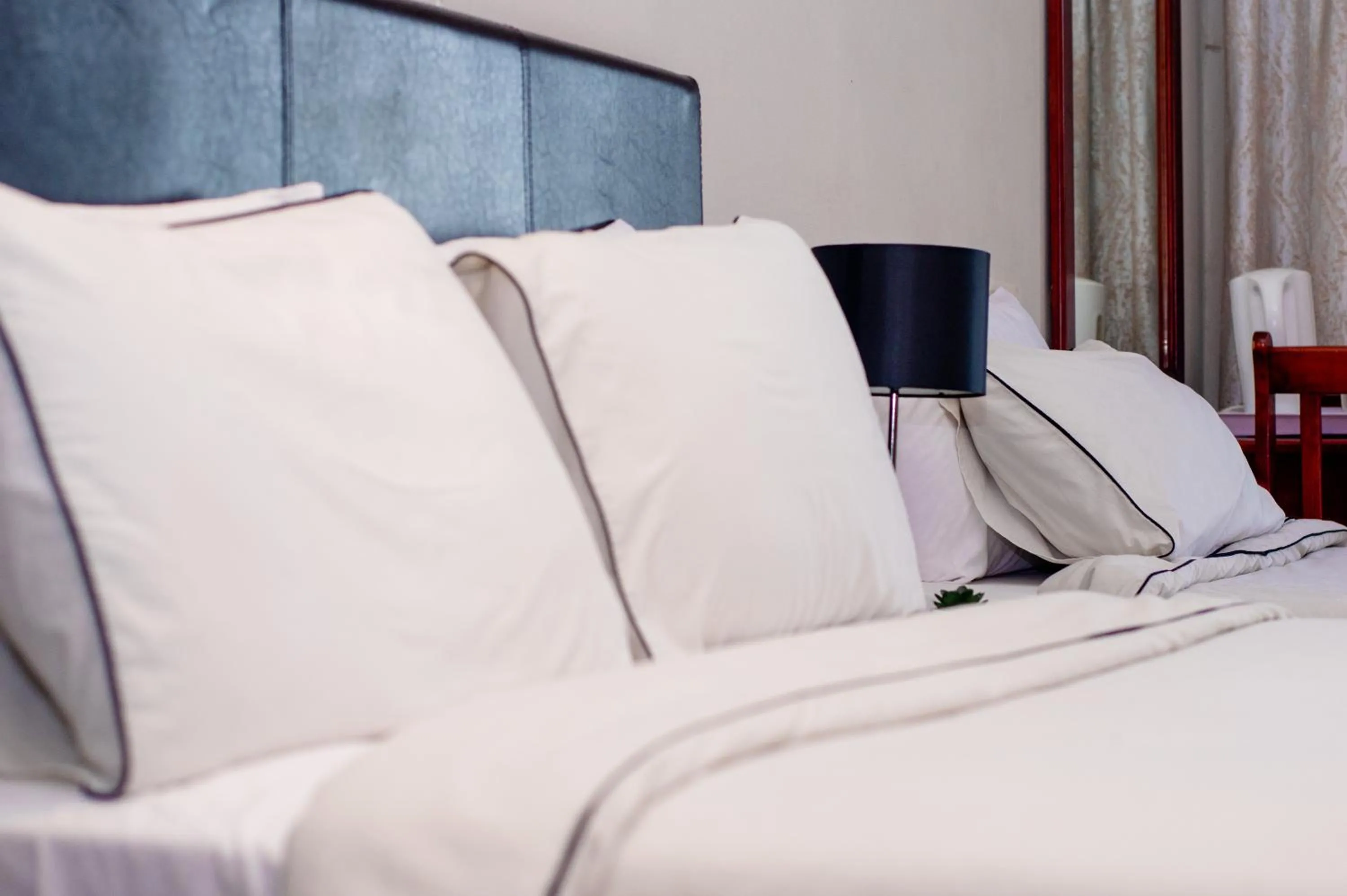 Bed in Ekhaya Lodge