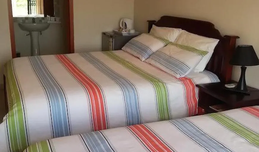 Bed in Ekhaya Lodge