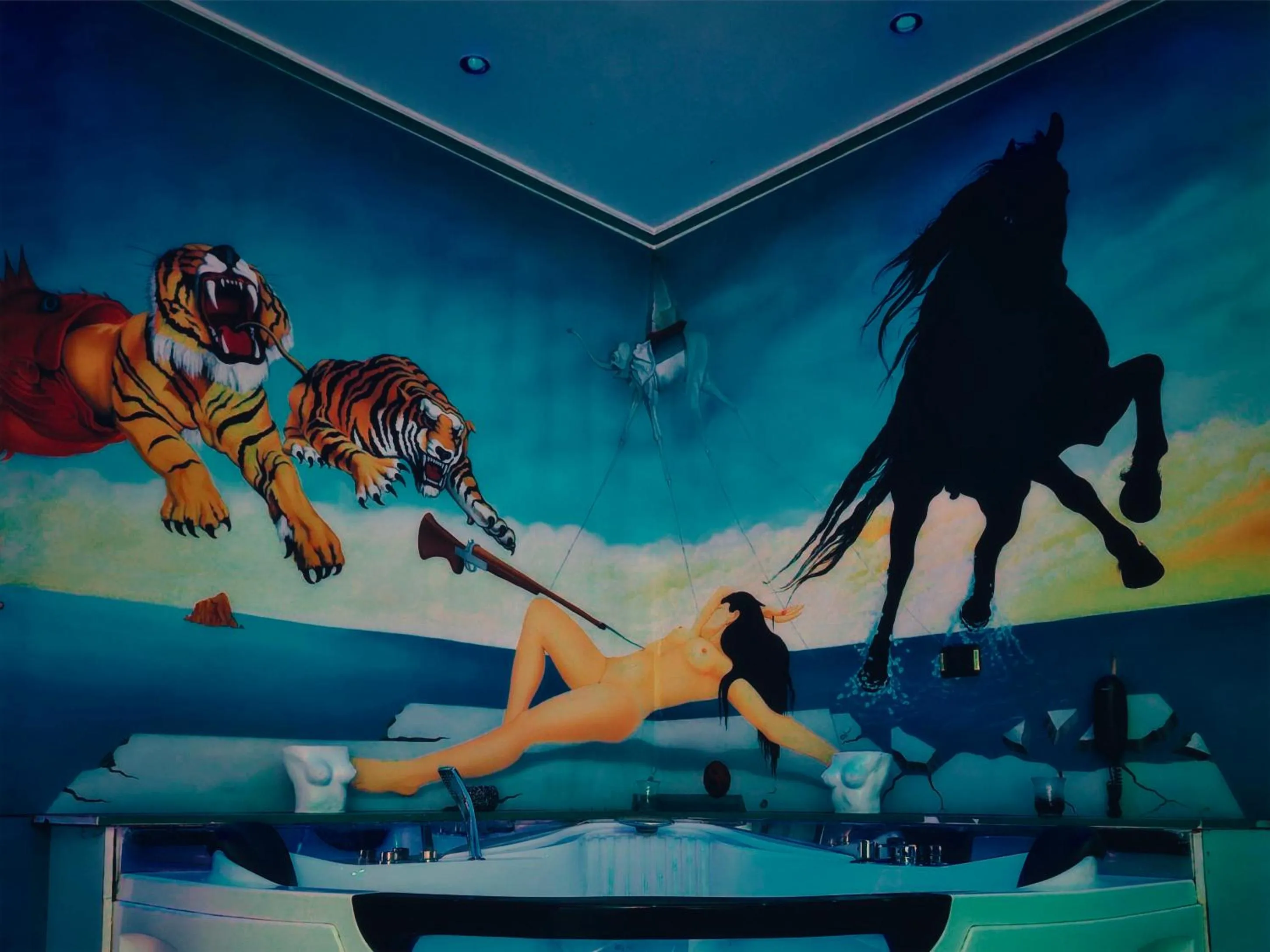 Hot Tub in Hotel Rosa Blu