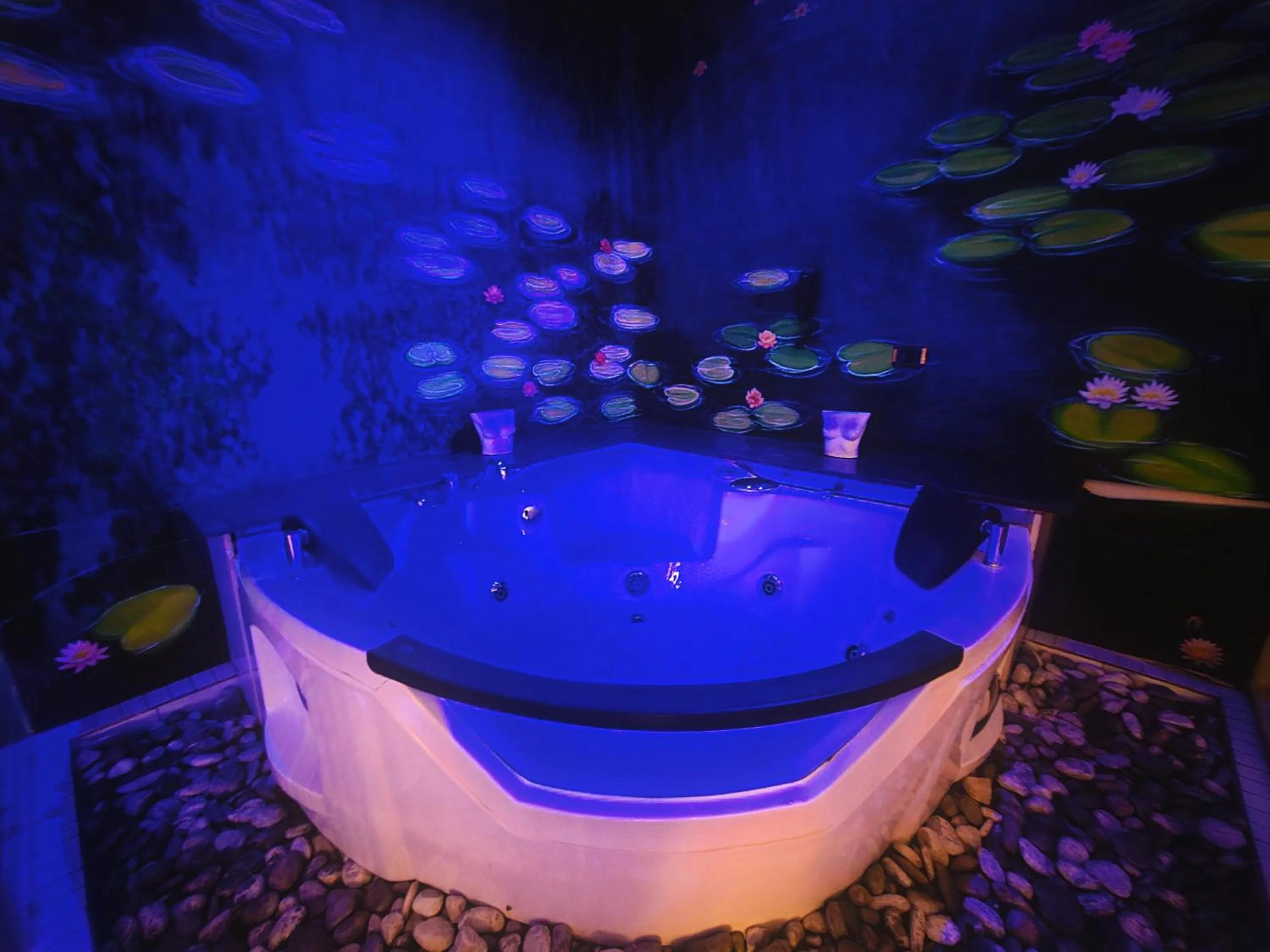 Night in Hotel Rosa Blu