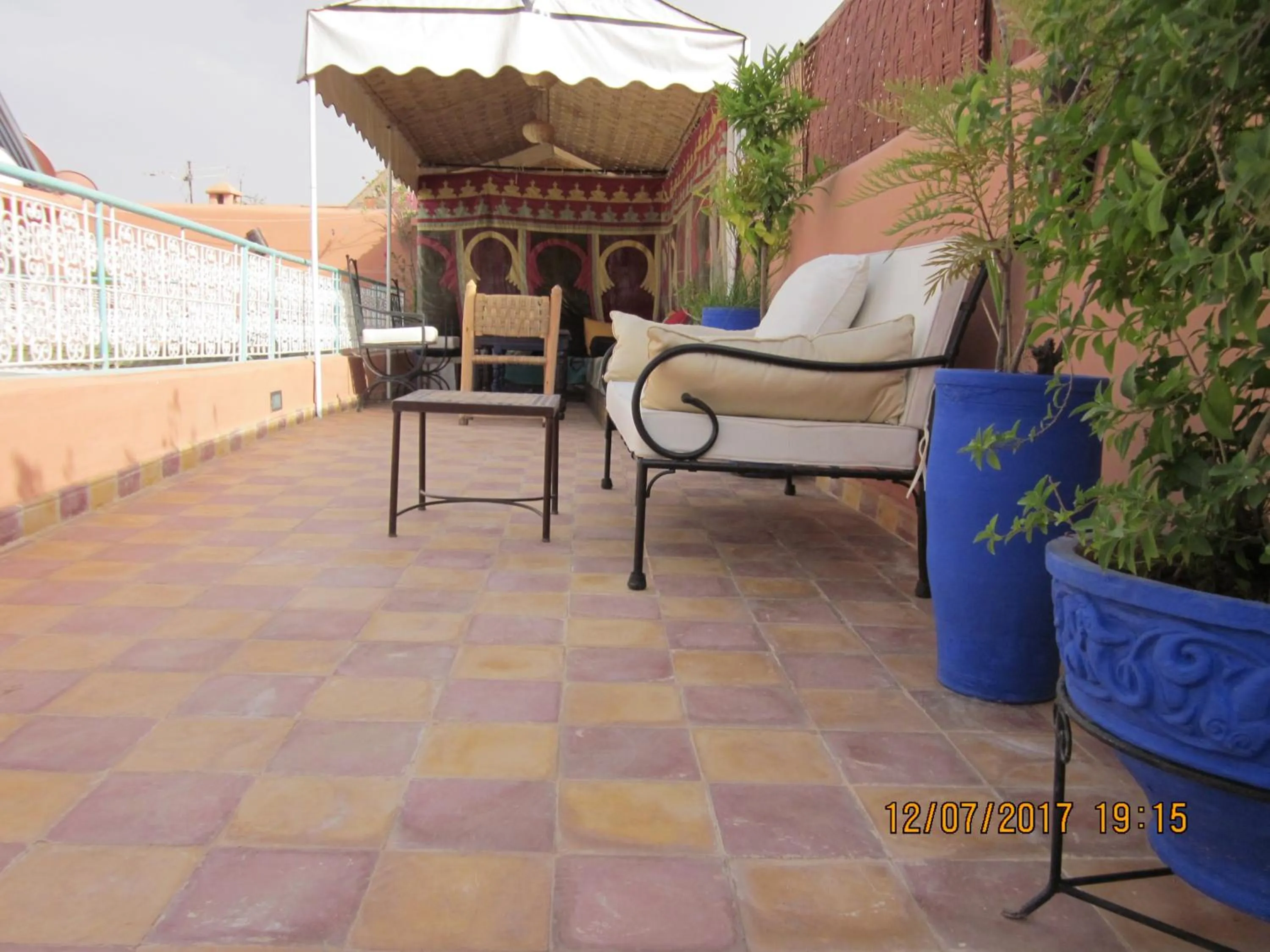 Balcony/Terrace in Riad Dar Aida