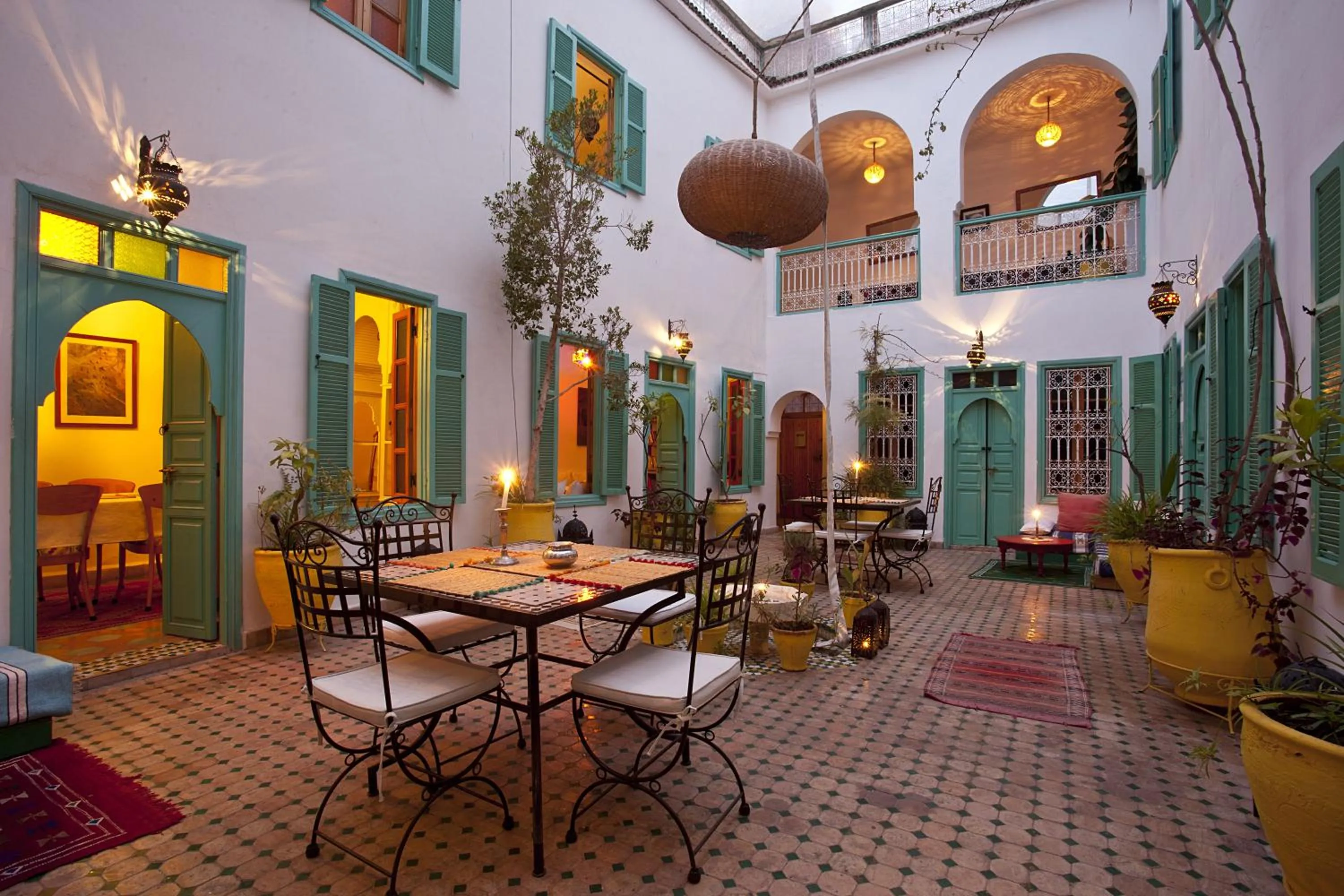 Patio in Riad Dar Aida