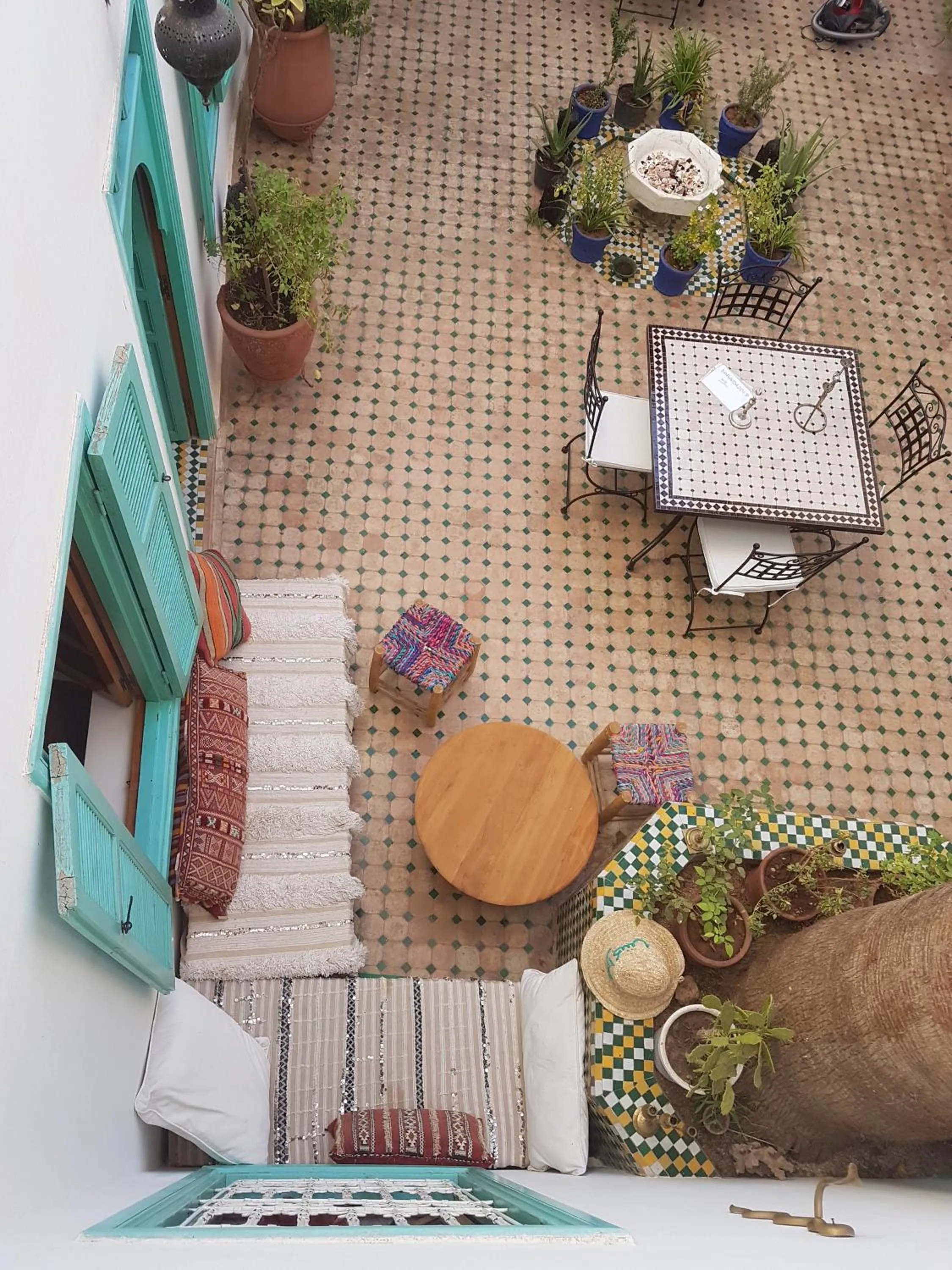 Patio in Riad Dar Aida