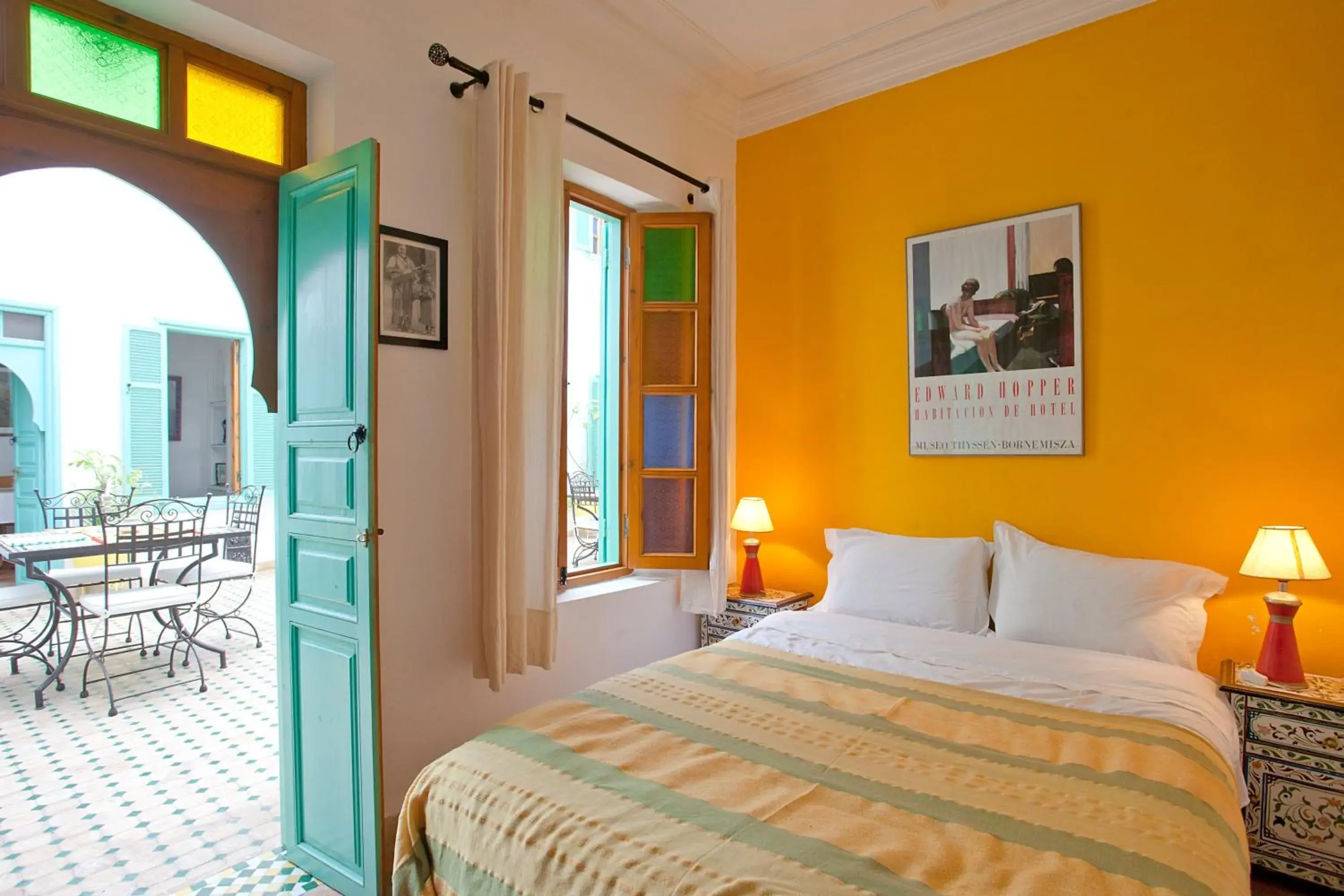 Triple Room with Garden View - single occupancy in Riad Dar Aida Triple Room with Garden View - single occupancy in Riad Dar Aida