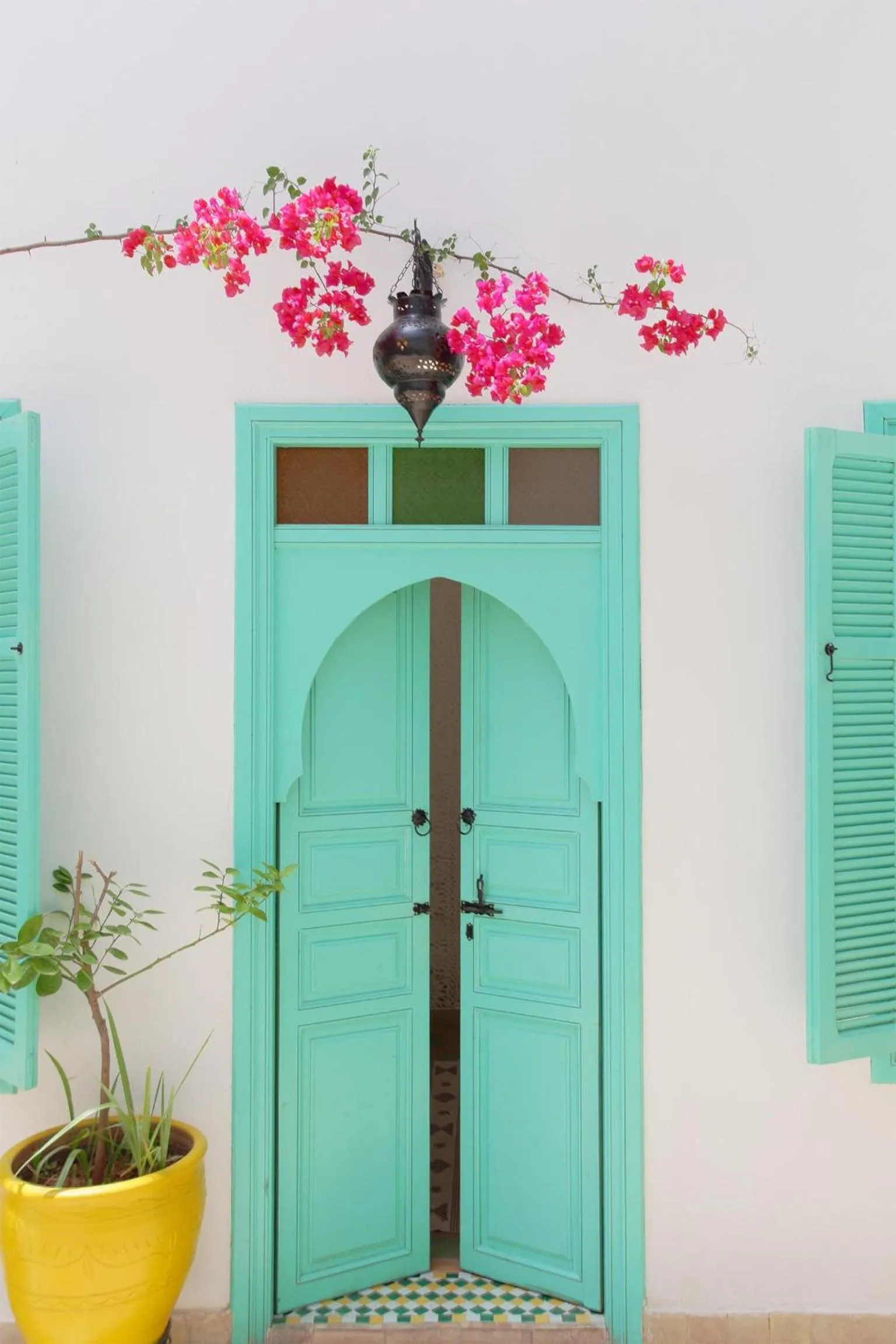 Decorative detail in Riad Dar Aida