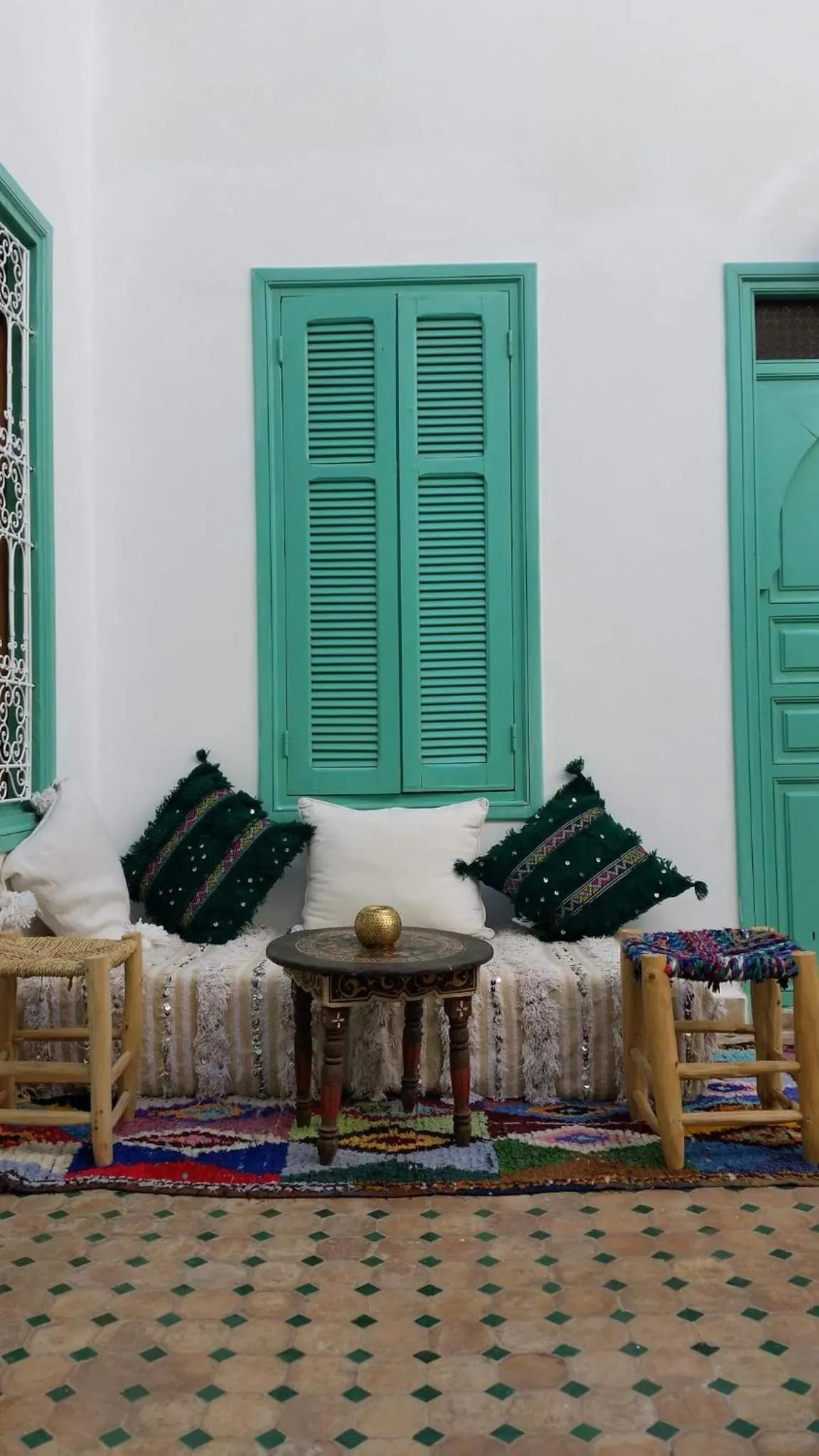 Patio in Riad Dar Aida
