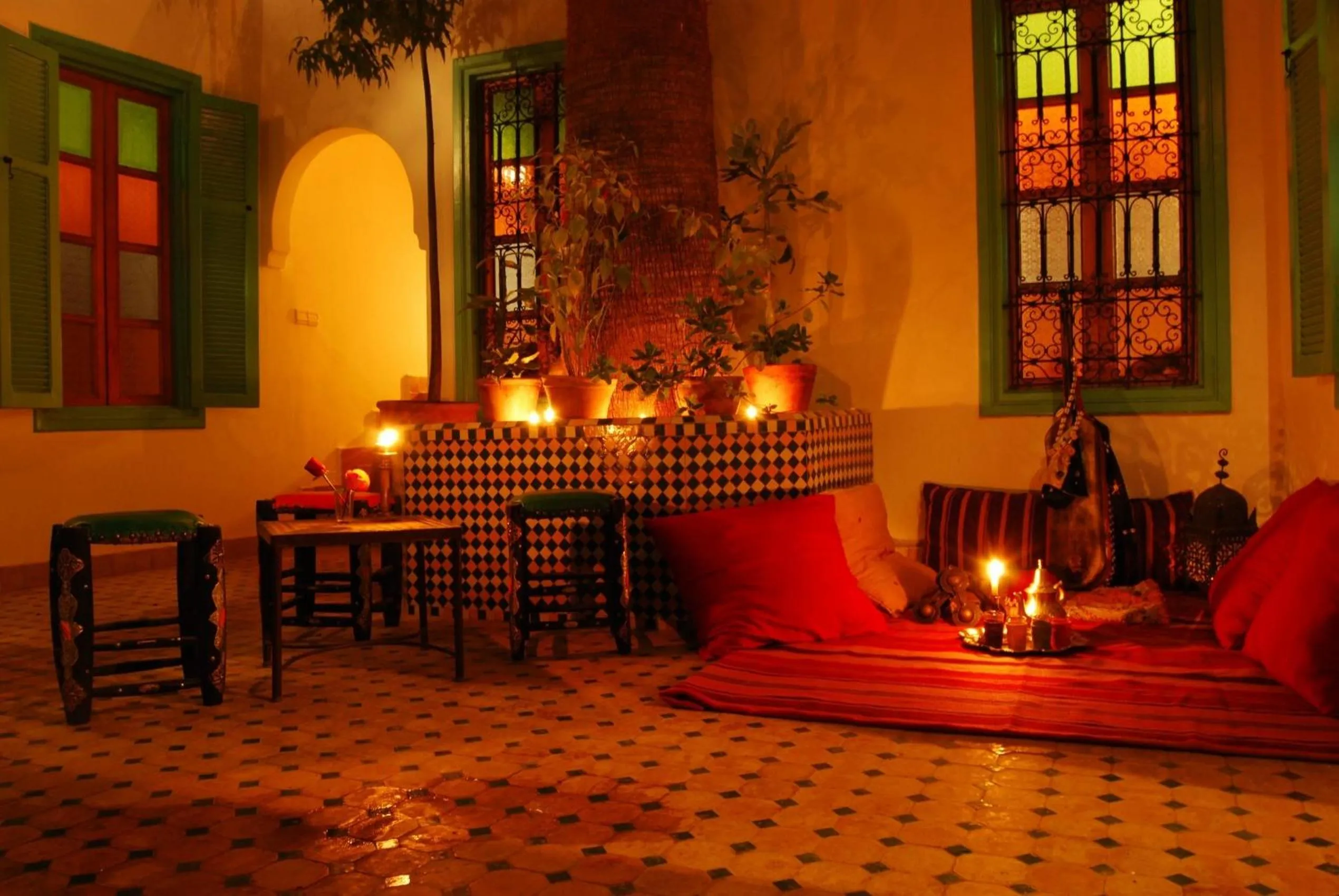 Lobby or reception in Riad Dar Aida