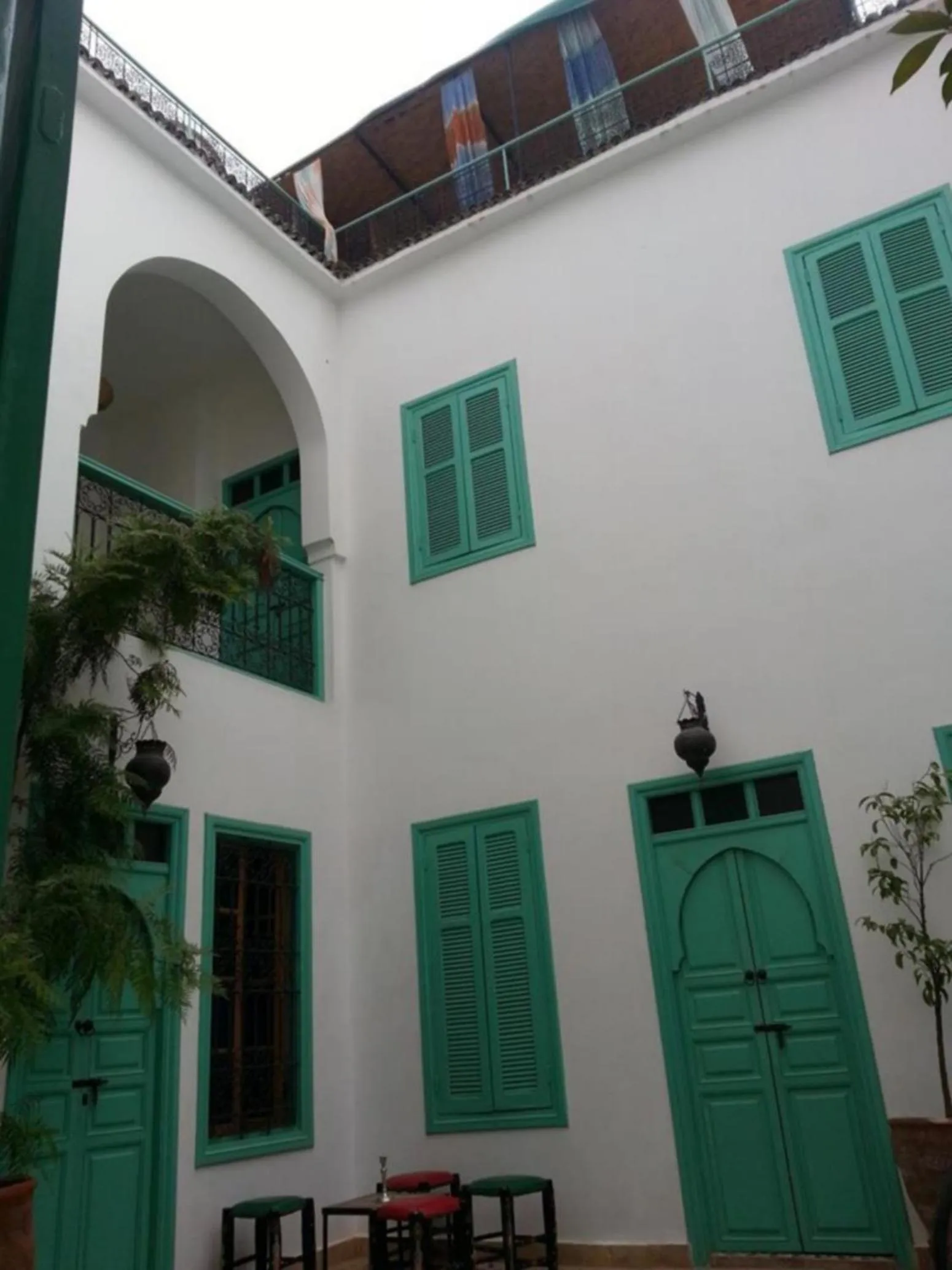 Decorative detail in Riad Dar Aida