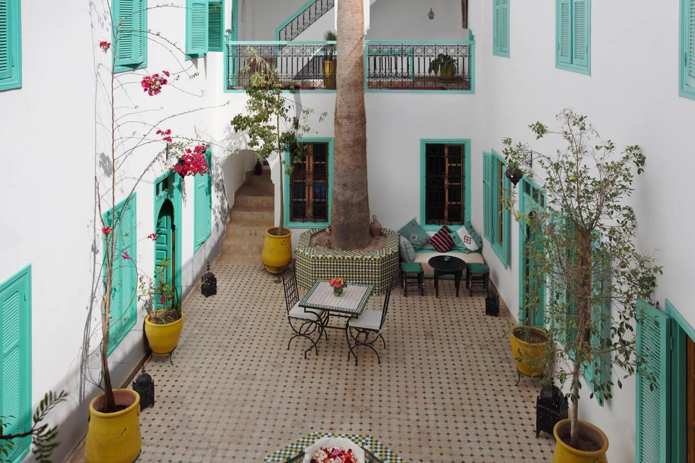 Decorative detail in Riad Dar Aida