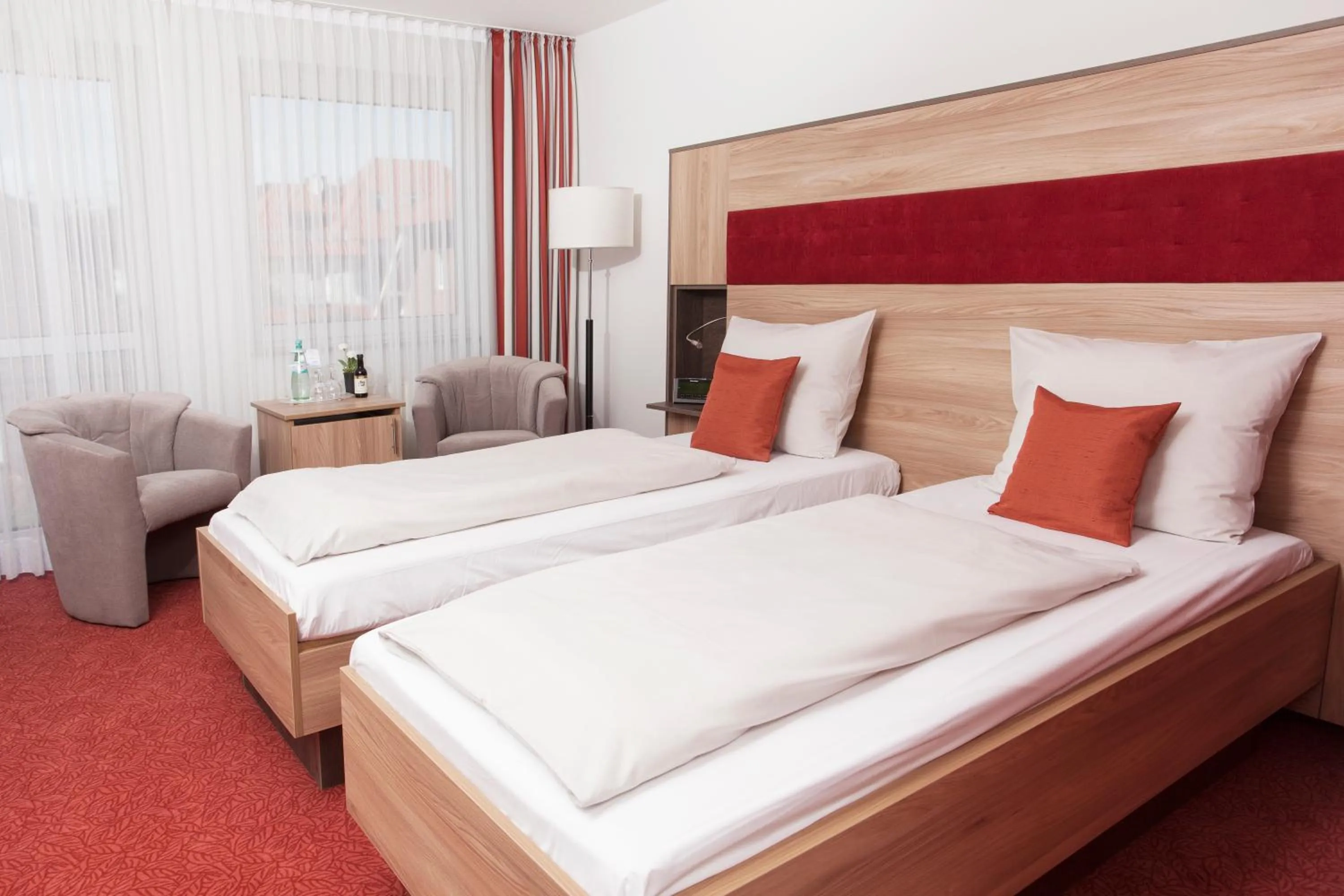 Bed in Hotel-Restaurant Kämper Superior