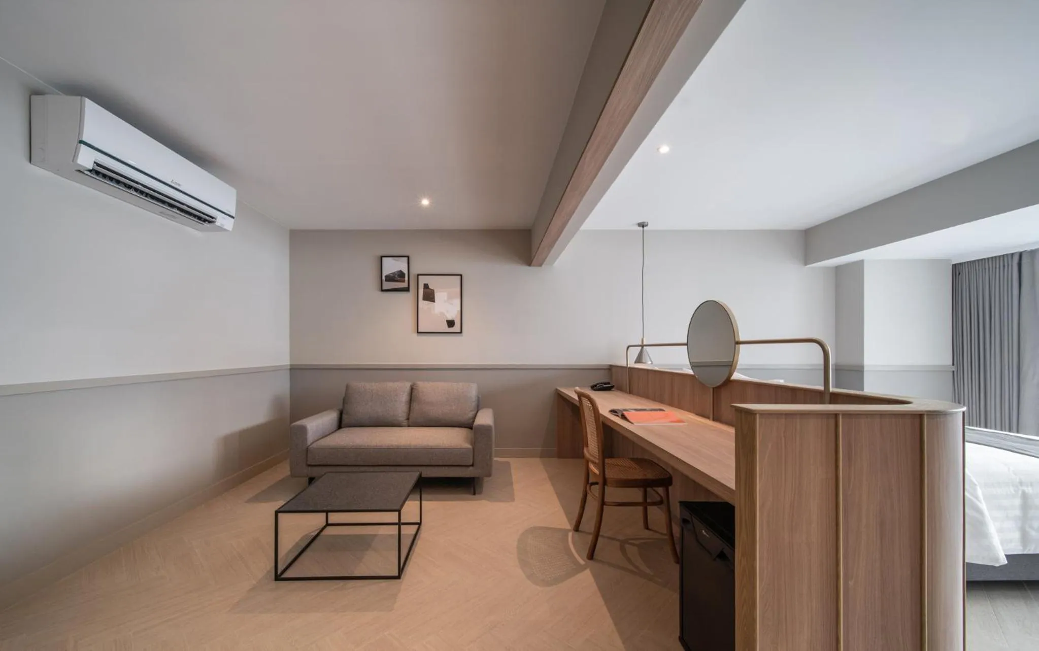 Living room in Aspira Residence Sukhumvit 71