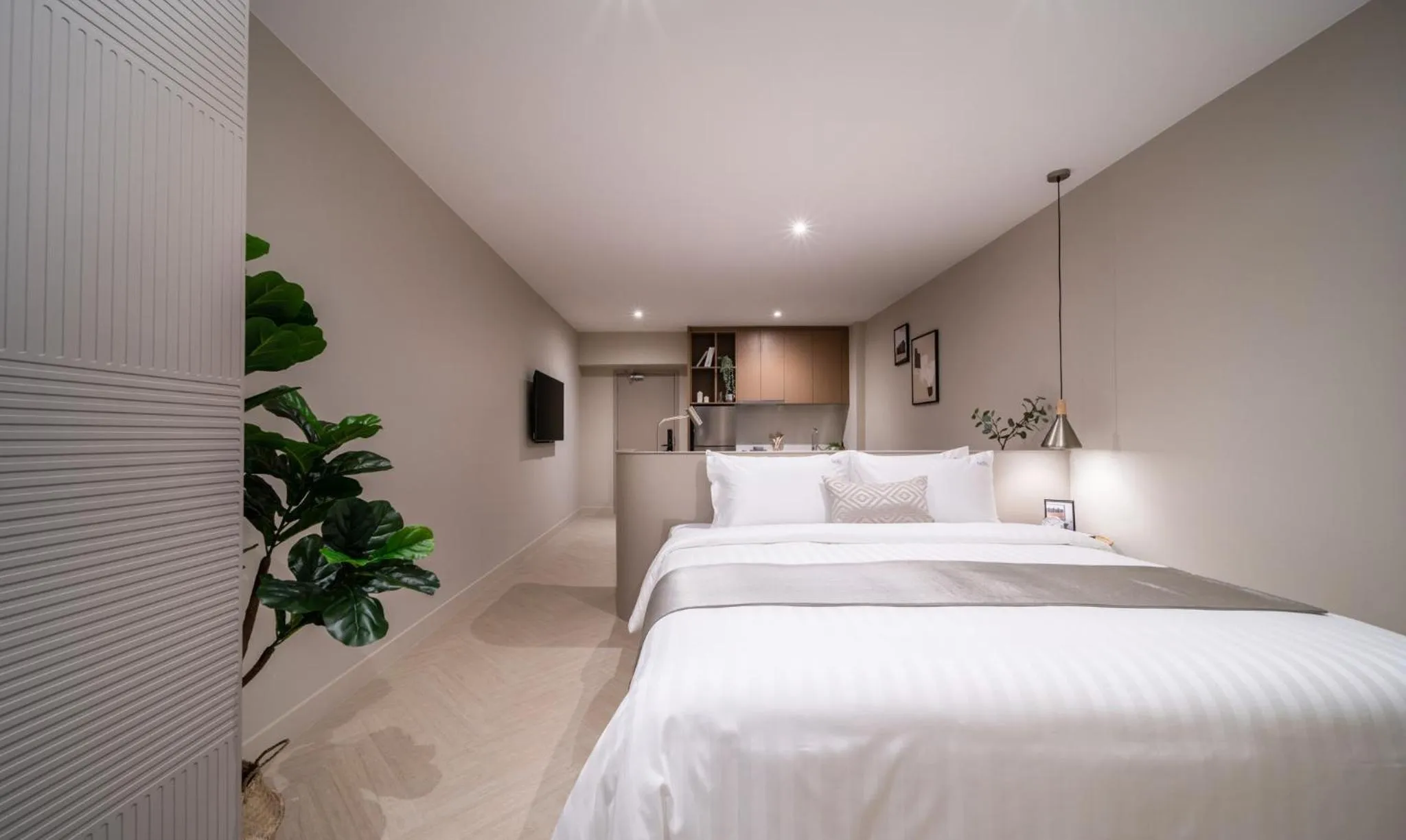 Bed in Aspira Residence Sukhumvit 71