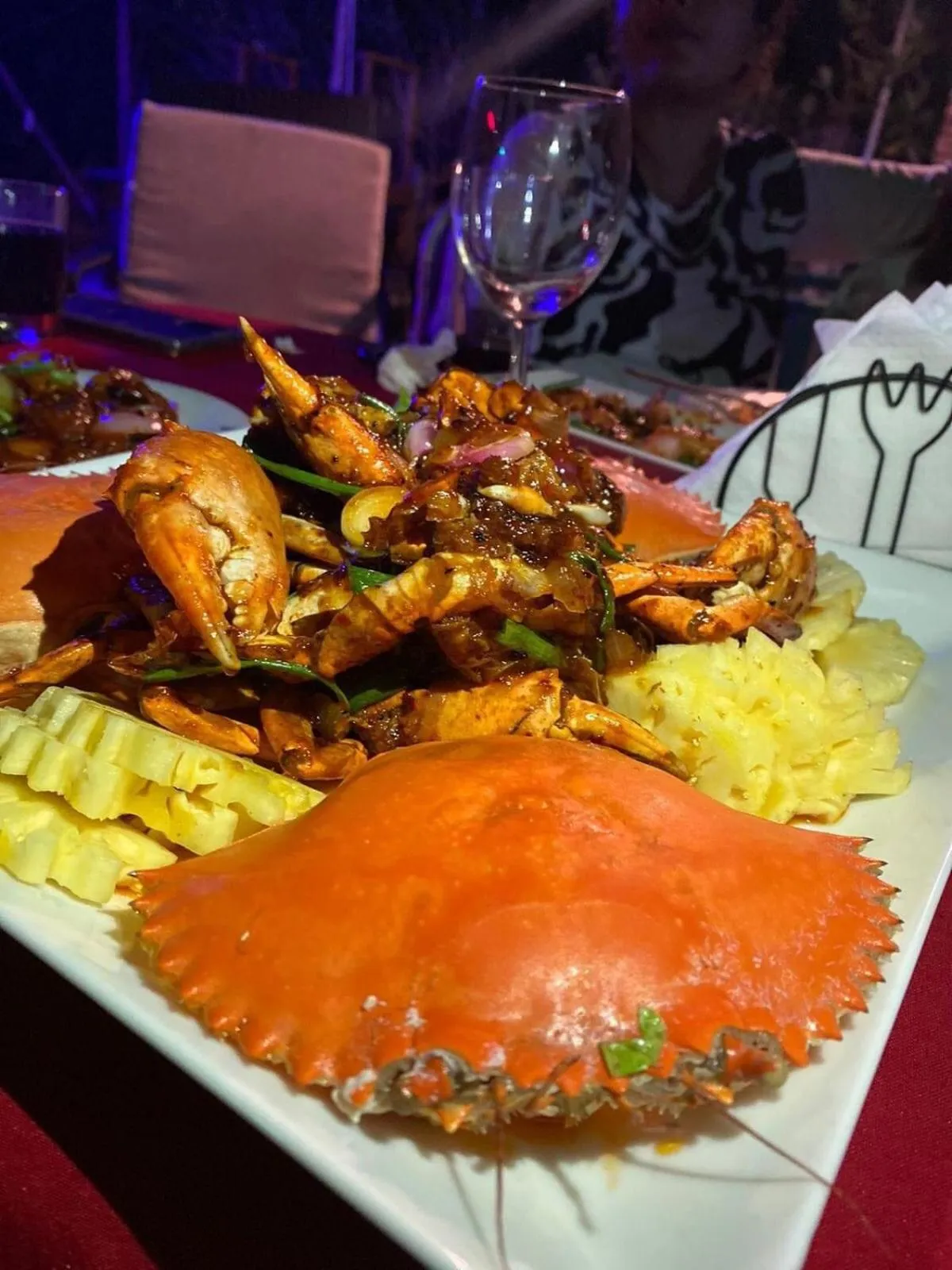 Food close-up in The Blue Lagoon Resort Kalpitiya