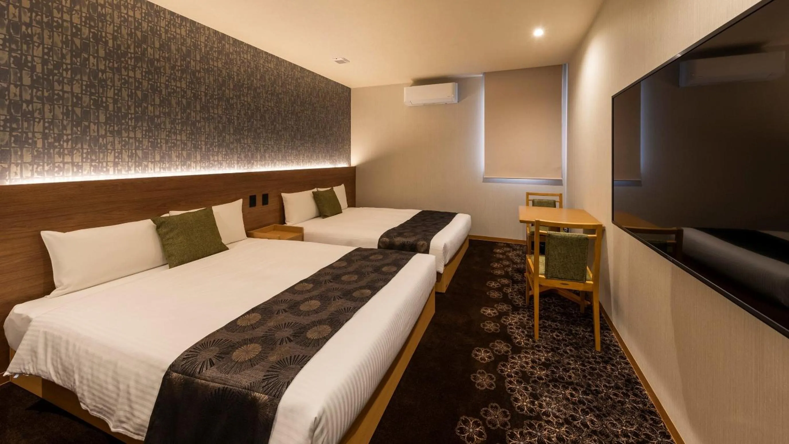 Bed in Chiyokura HOTEL SHUKU Nagoya