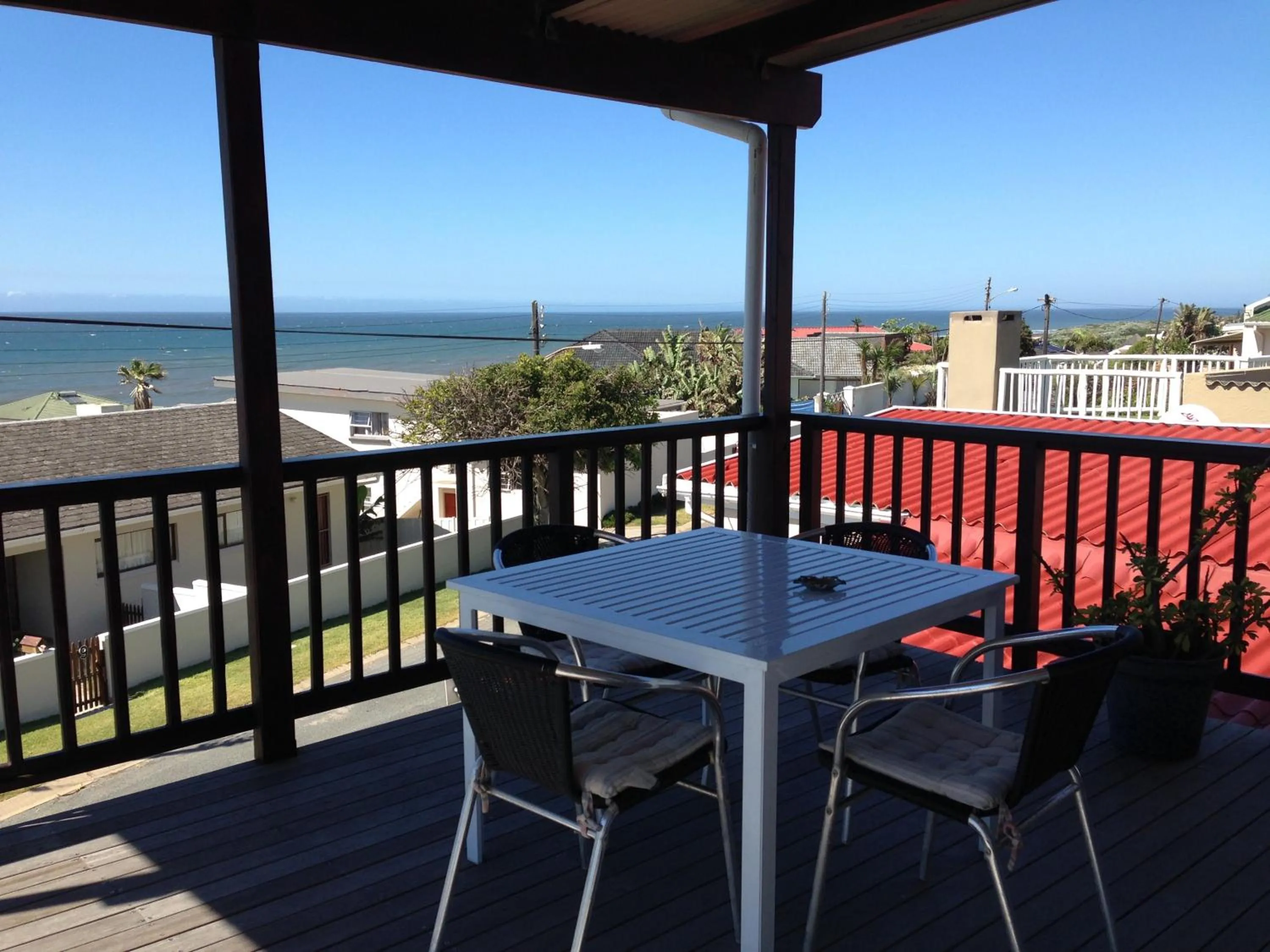 Balcony/Terrace in Ocean Dreams B&B
