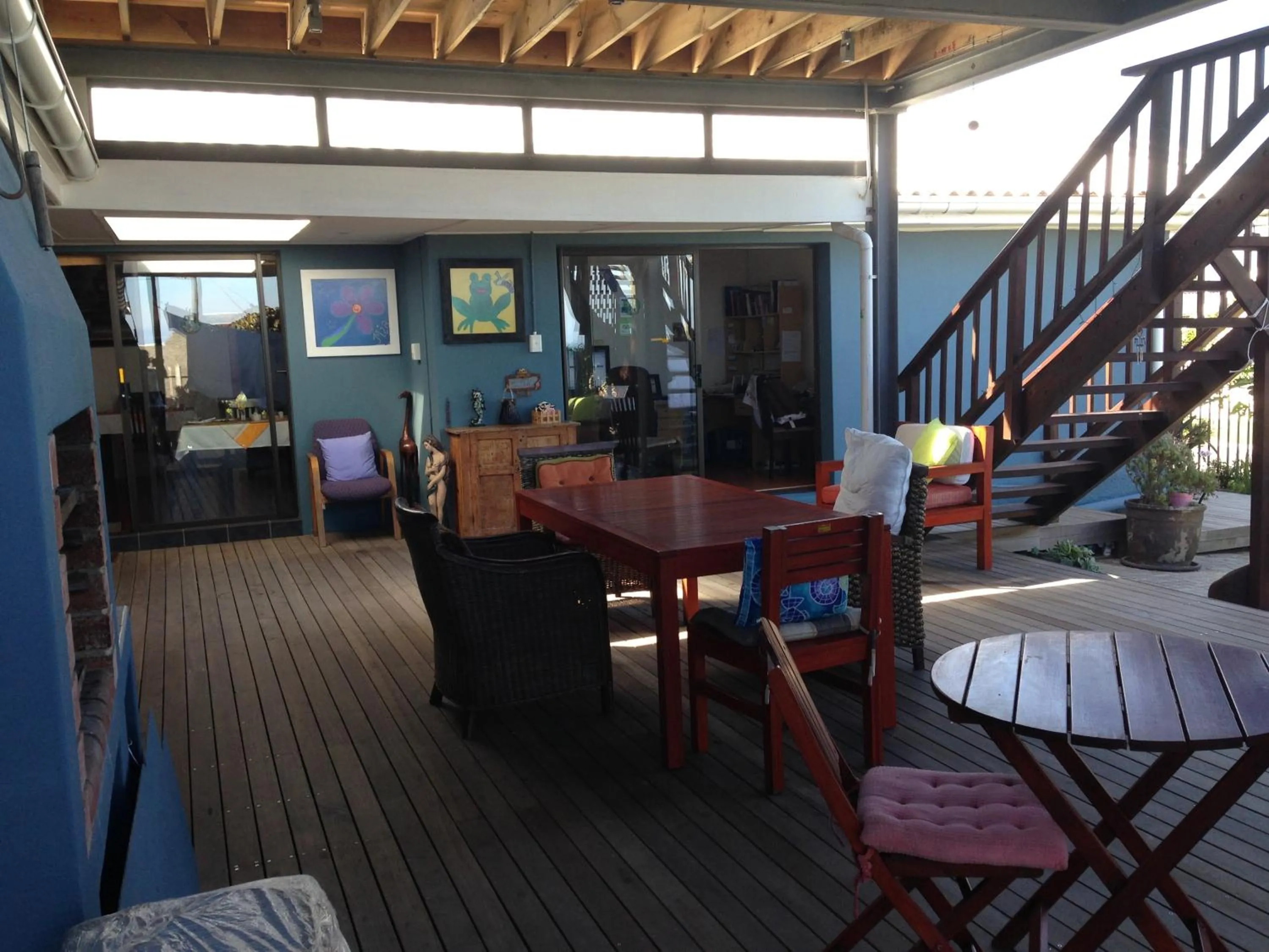 Patio in Ocean Dreams B&B