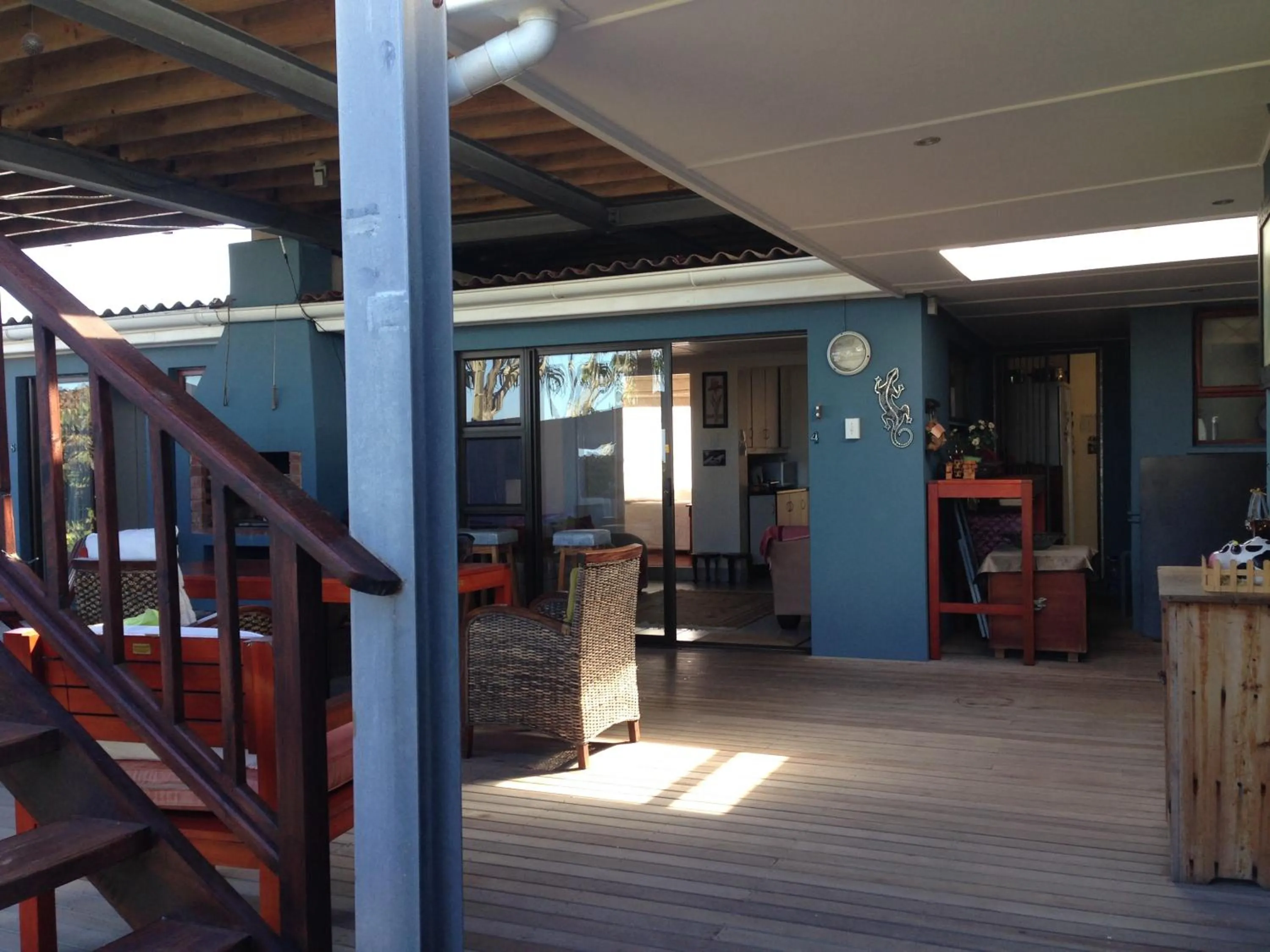 Patio in Ocean Dreams B&B
