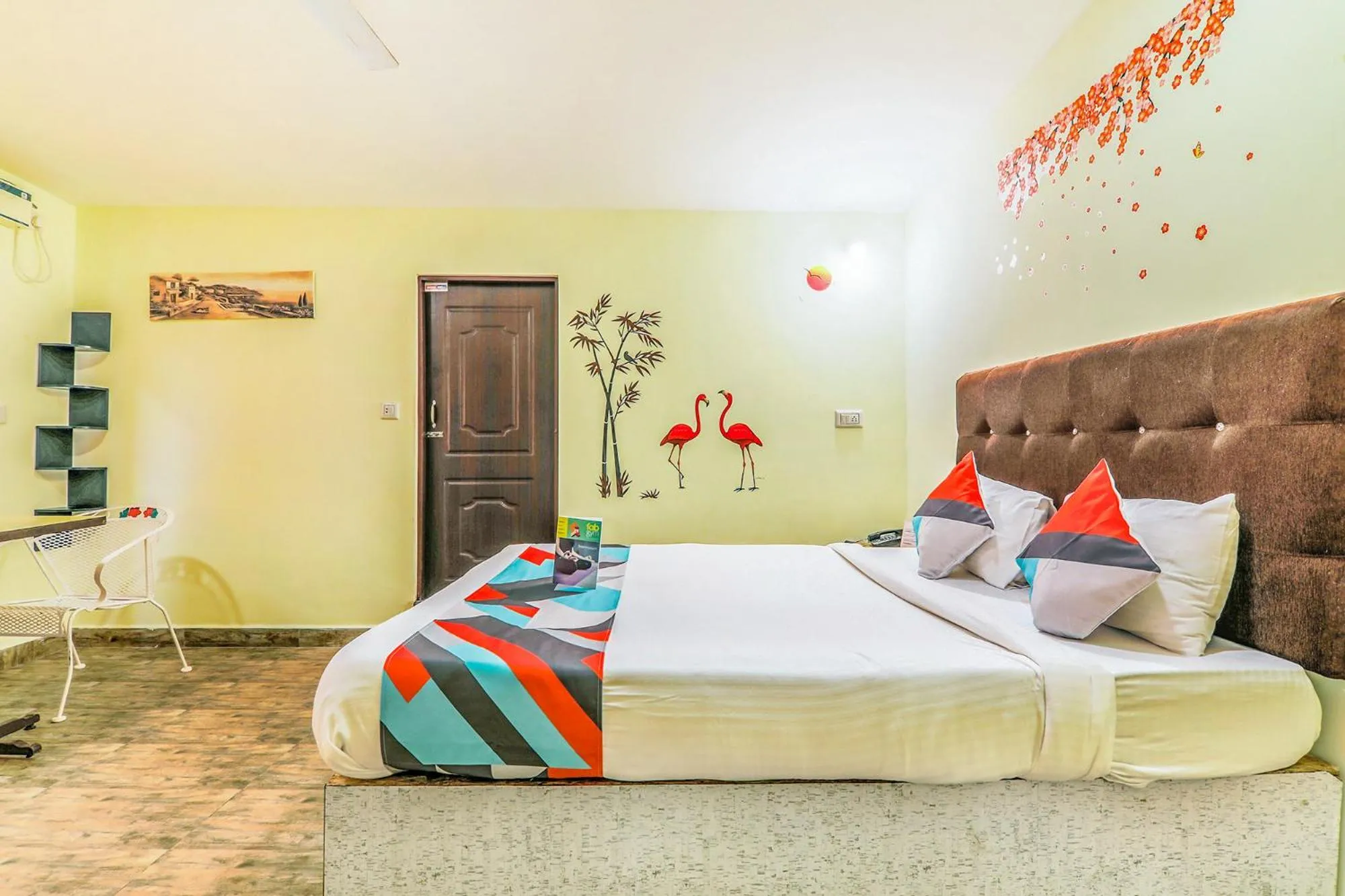 Bed in FabExpress Victoria With Pool - Nr Baga Beach