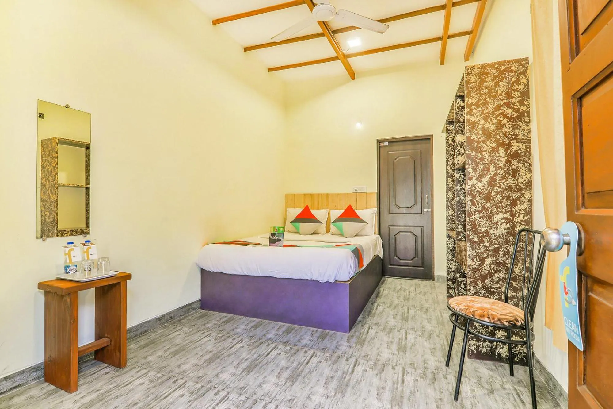 Bed in FabExpress Victoria With Pool - Nr Baga Beach