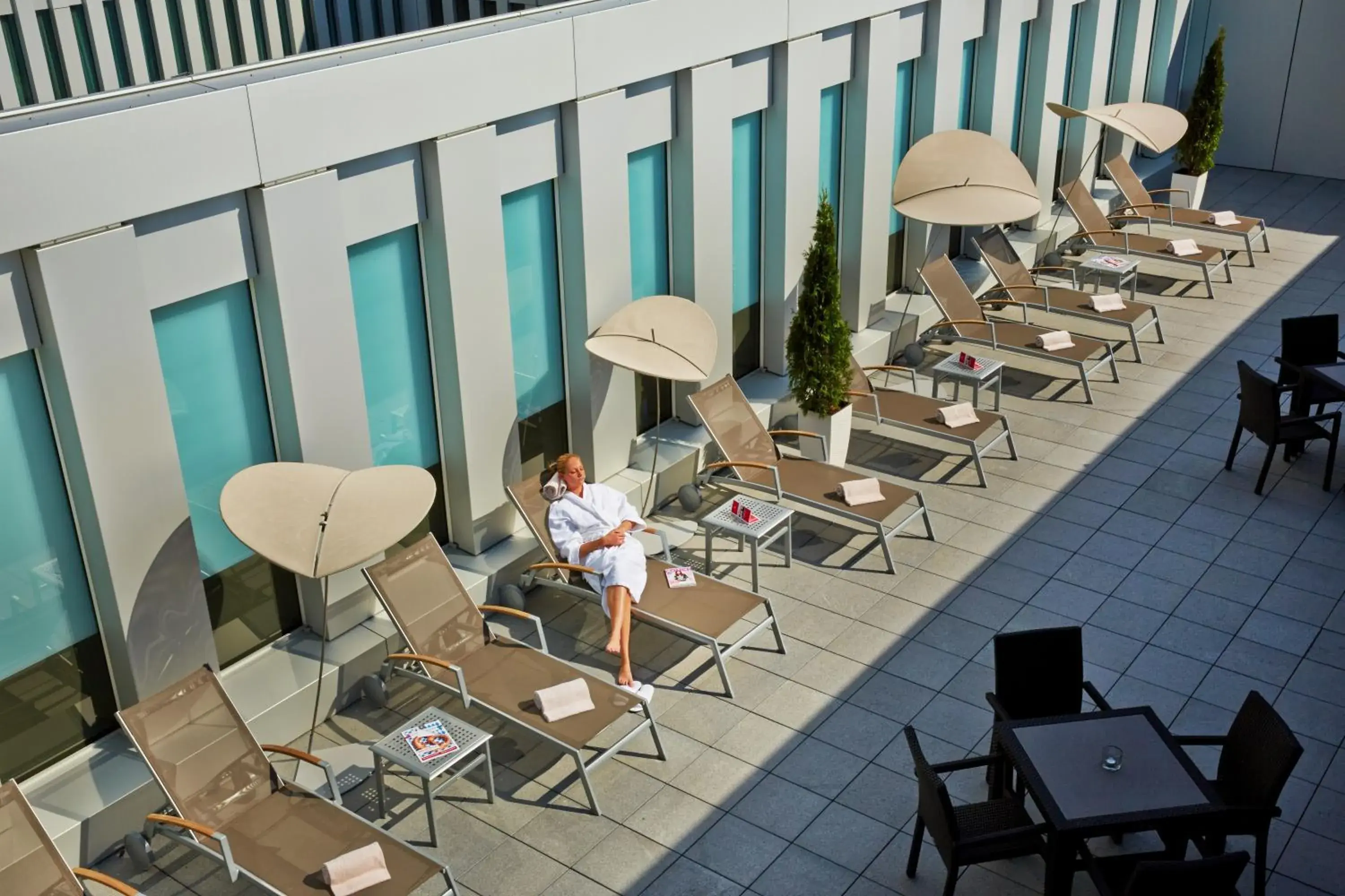 Spa and wellness centre/facilities in H4 Hotel München Messe Spa and wellness centre/facilities in H4 Hotel München Messe