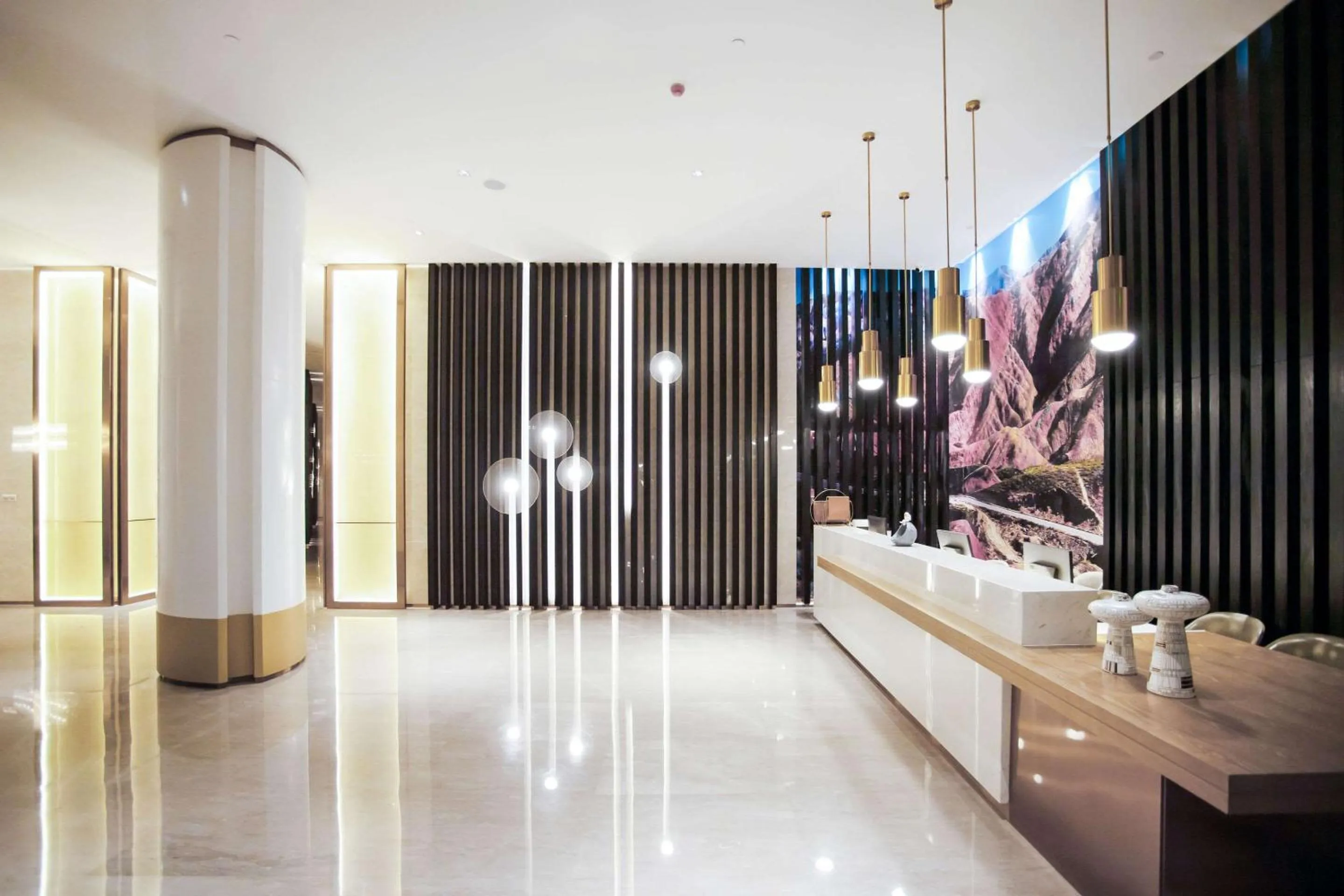 Lobby or reception in Quality Hotel Zhangye