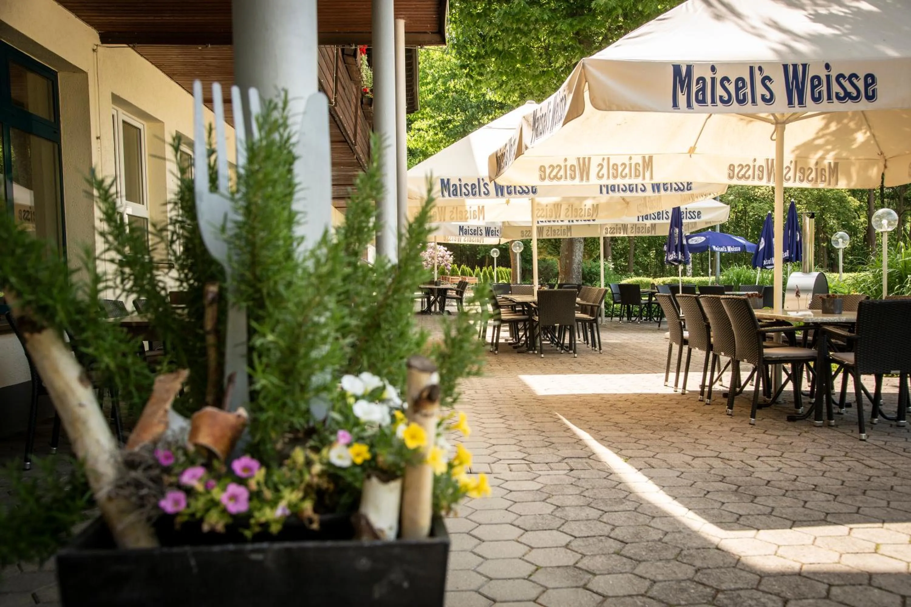 Balcony/Terrace in Hotel Russweiher
