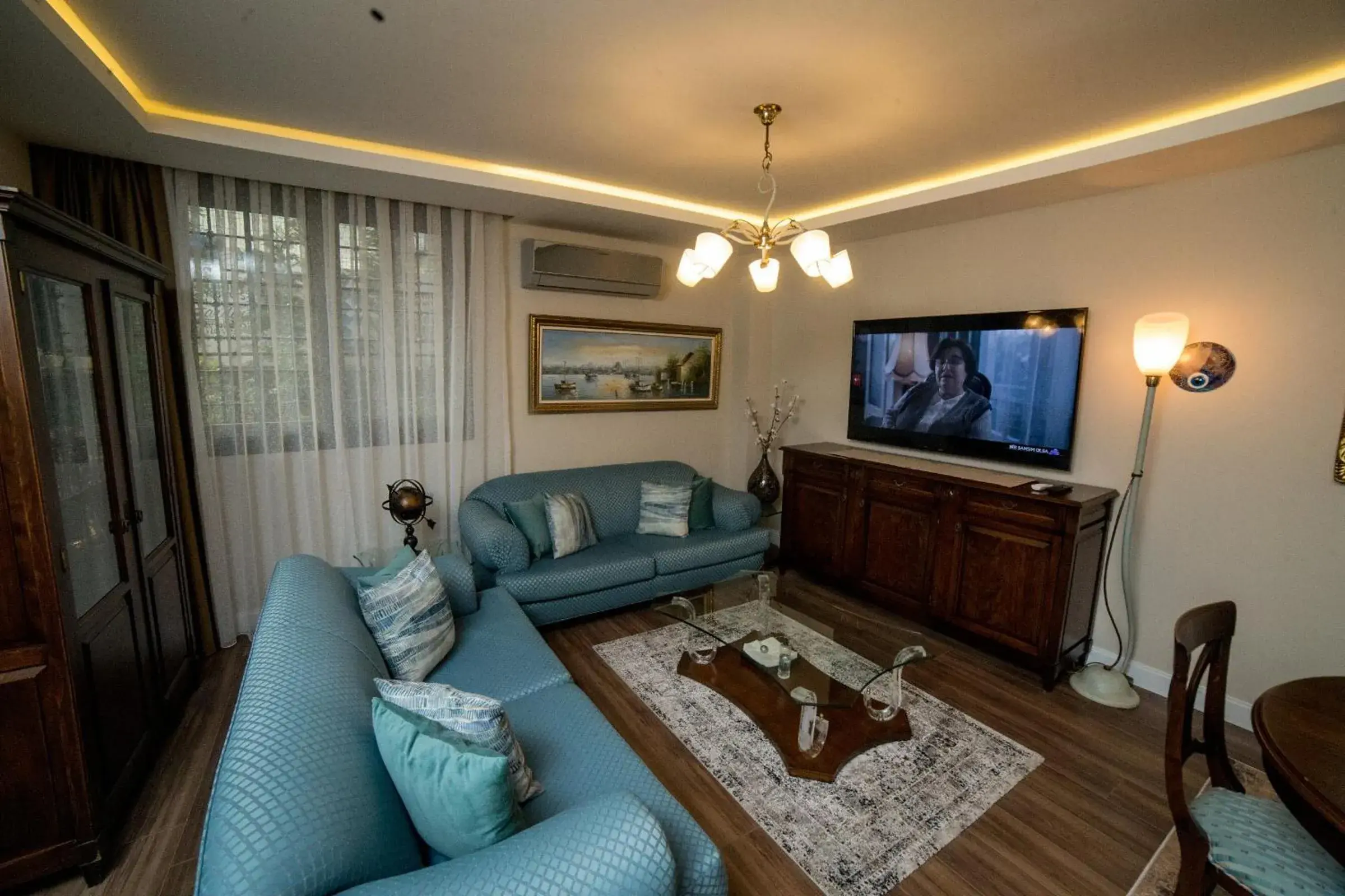 Living room in The Charm Hotel - Old City Living room in The Charm Hotel - Old City