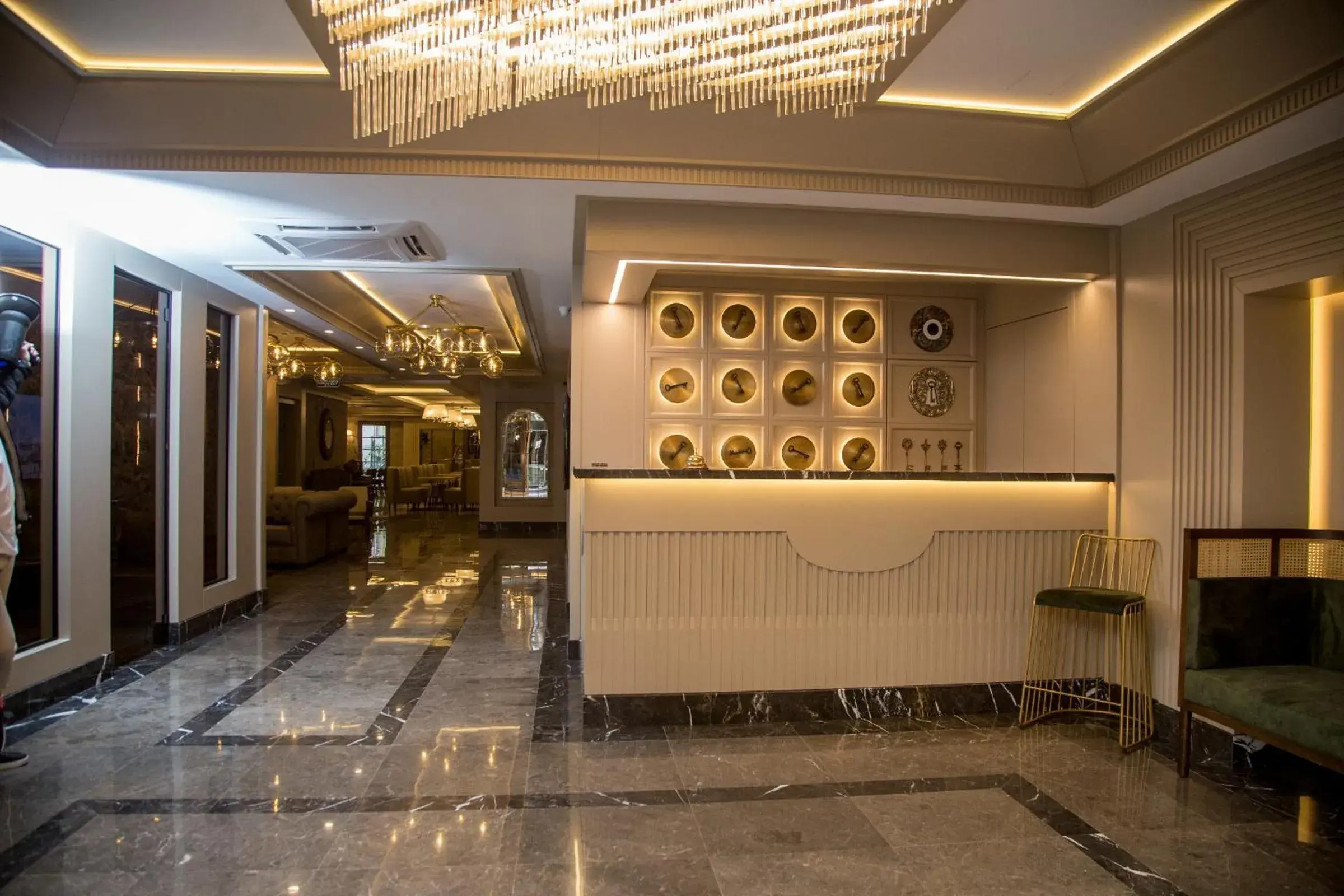 Lobby or reception in The Charm Hotel - Old City Lobby or reception in The Charm Hotel - Old City