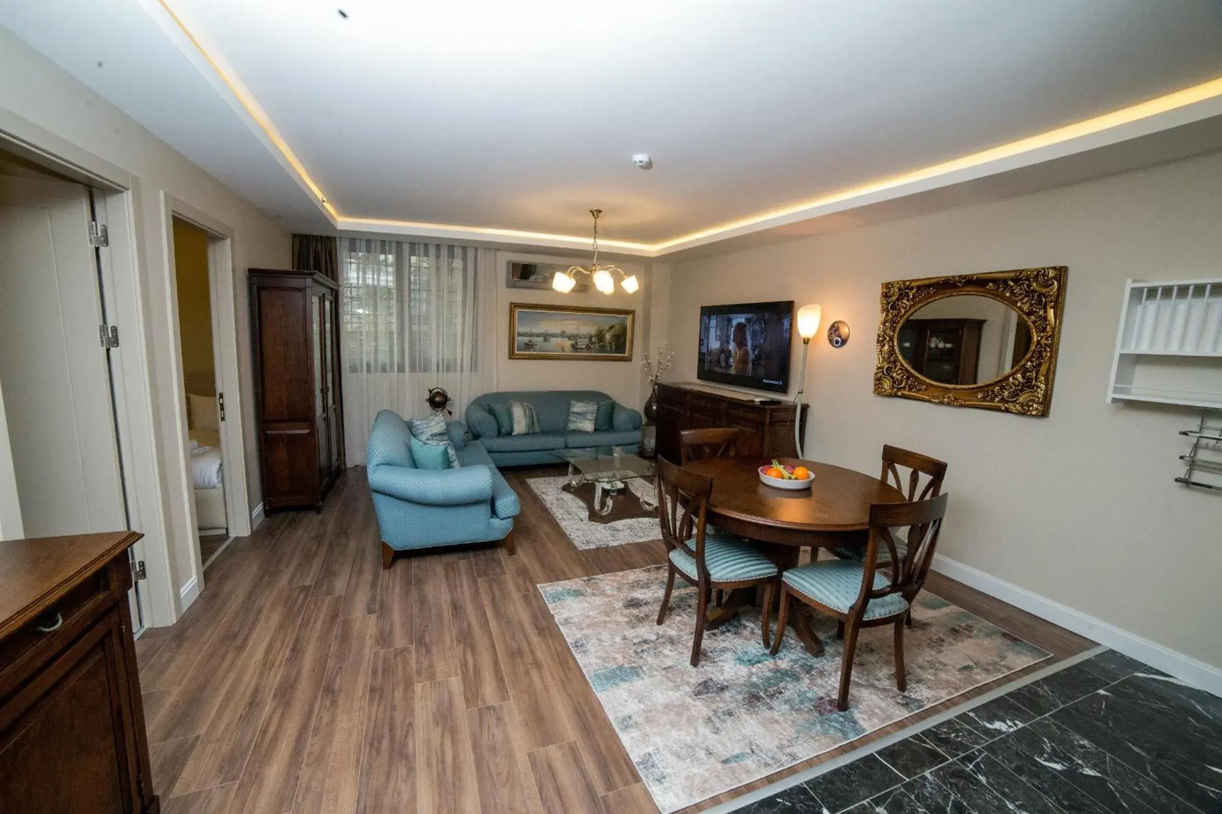 Living room in The Charm Hotel - Old City Living room in The Charm Hotel - Old City