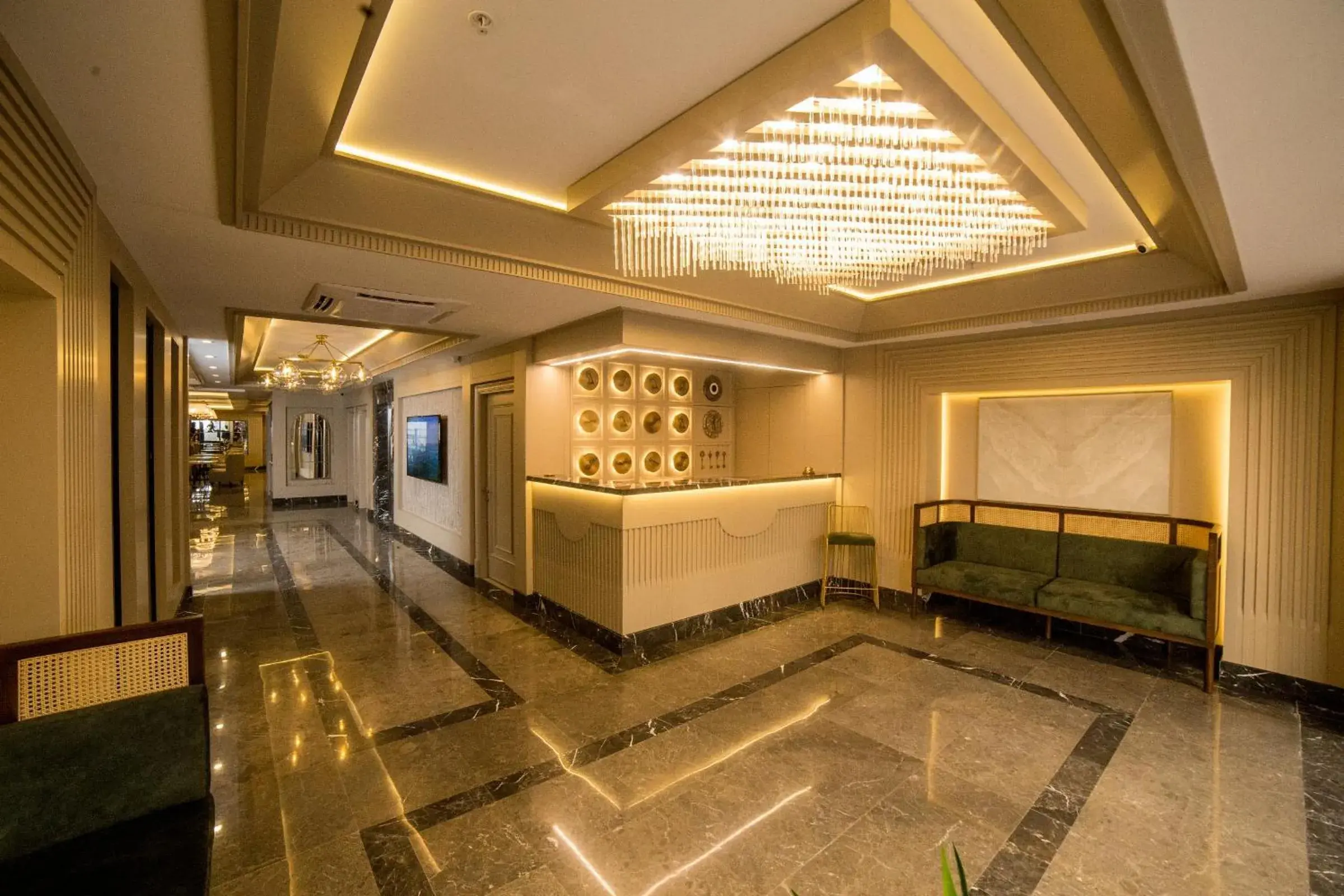 Lobby or reception in The Charm Hotel - Old City Lobby or reception in The Charm Hotel - Old City