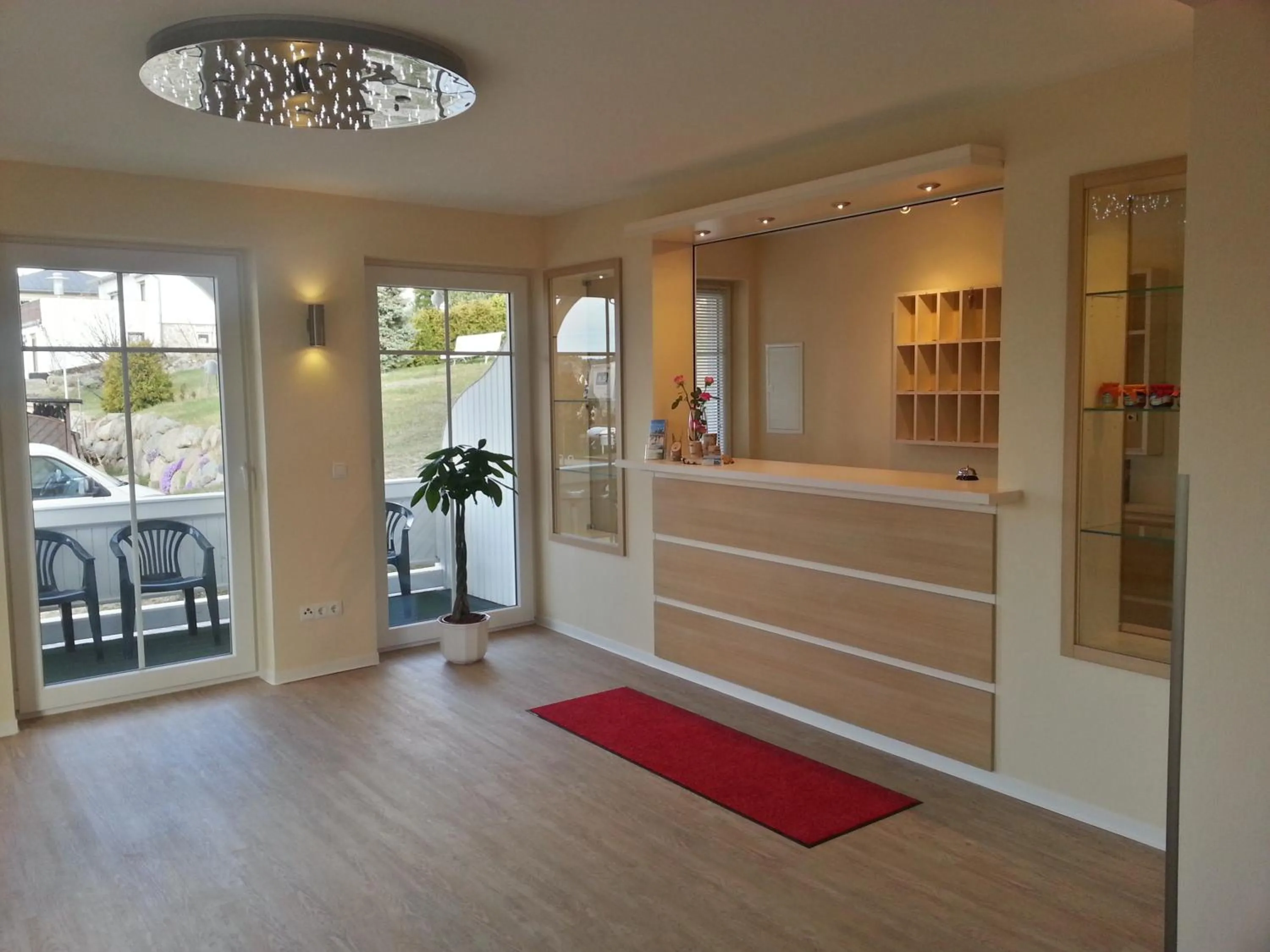 Lobby or reception in Wald-Hotel