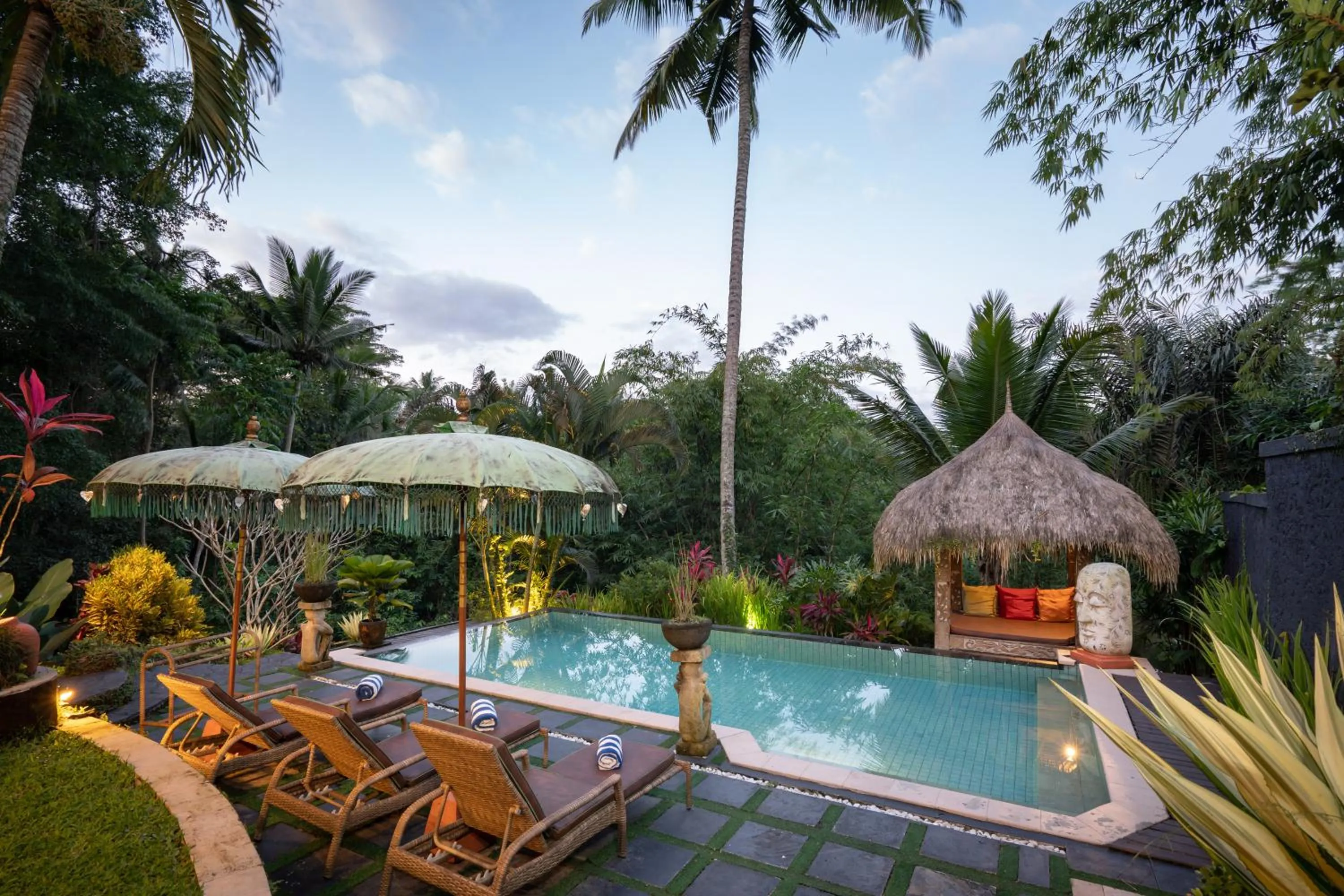 Swimming pool in Kupu Kupu Private Villa