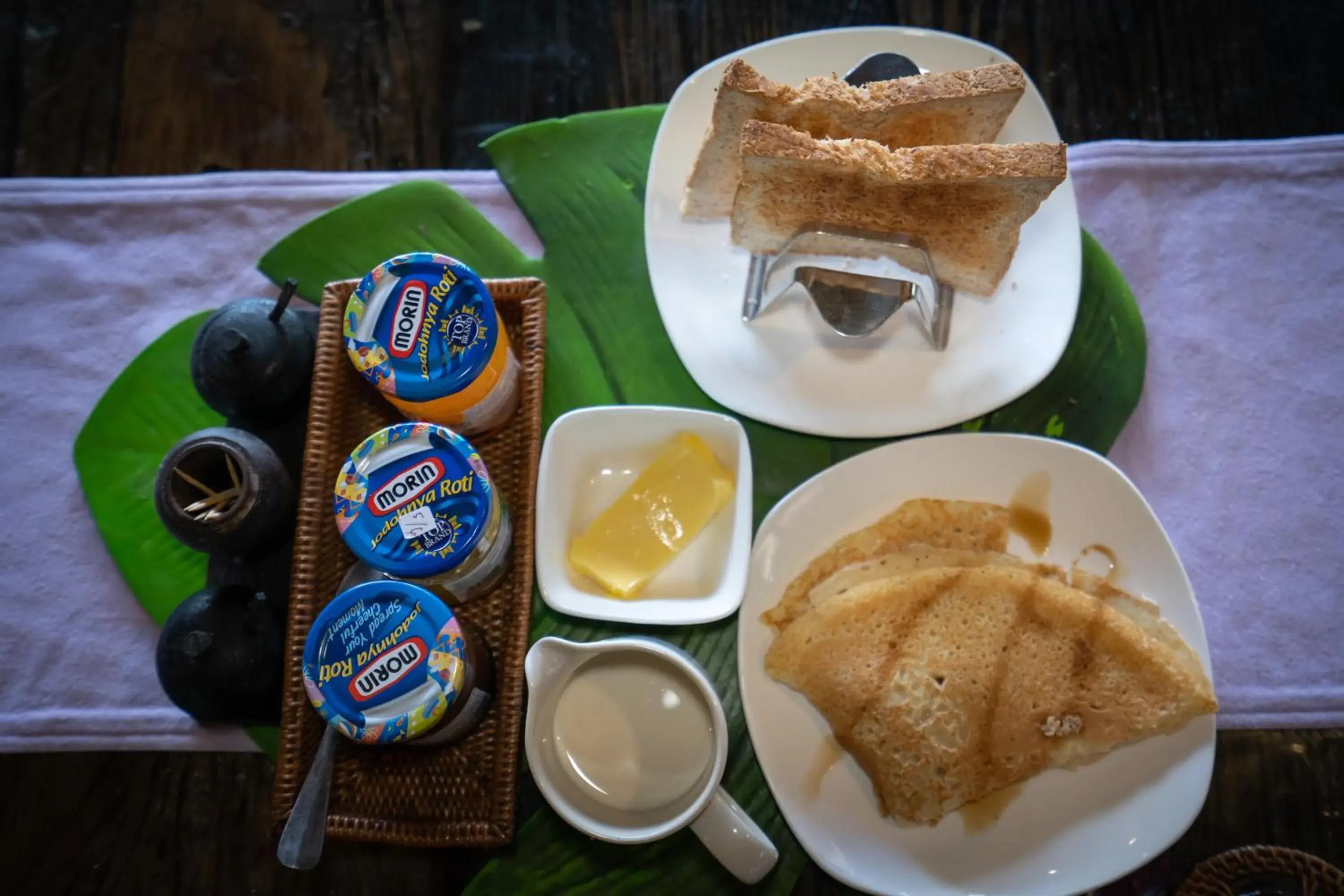 Breakfast in Kupu Kupu Private Villa Breakfast in Kupu Kupu Private Villa