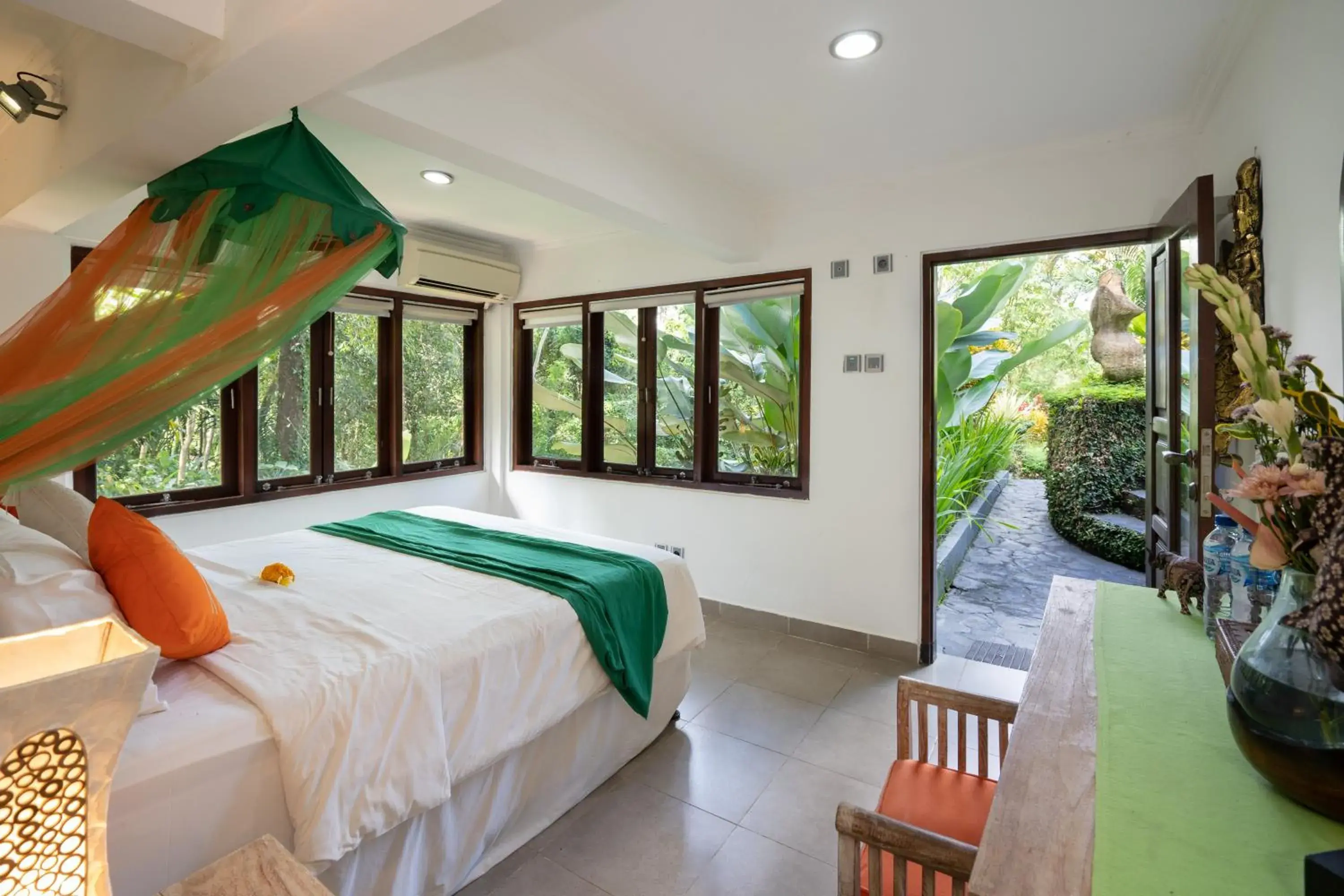 Bedroom, Bed in Kupu Kupu Private Villa Bedroom, Bed in Kupu Kupu Private Villa