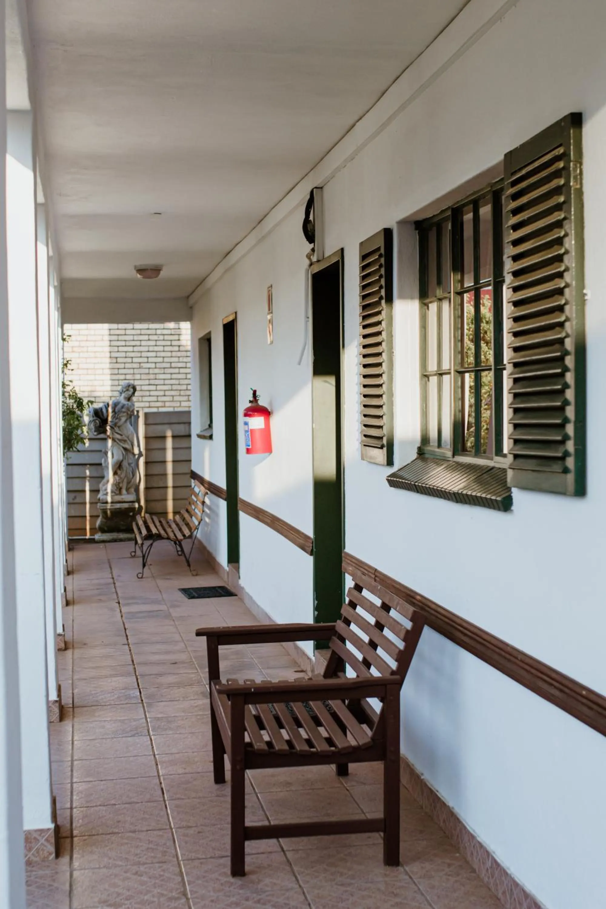 Patio in Alec Wright's Guest Lodge