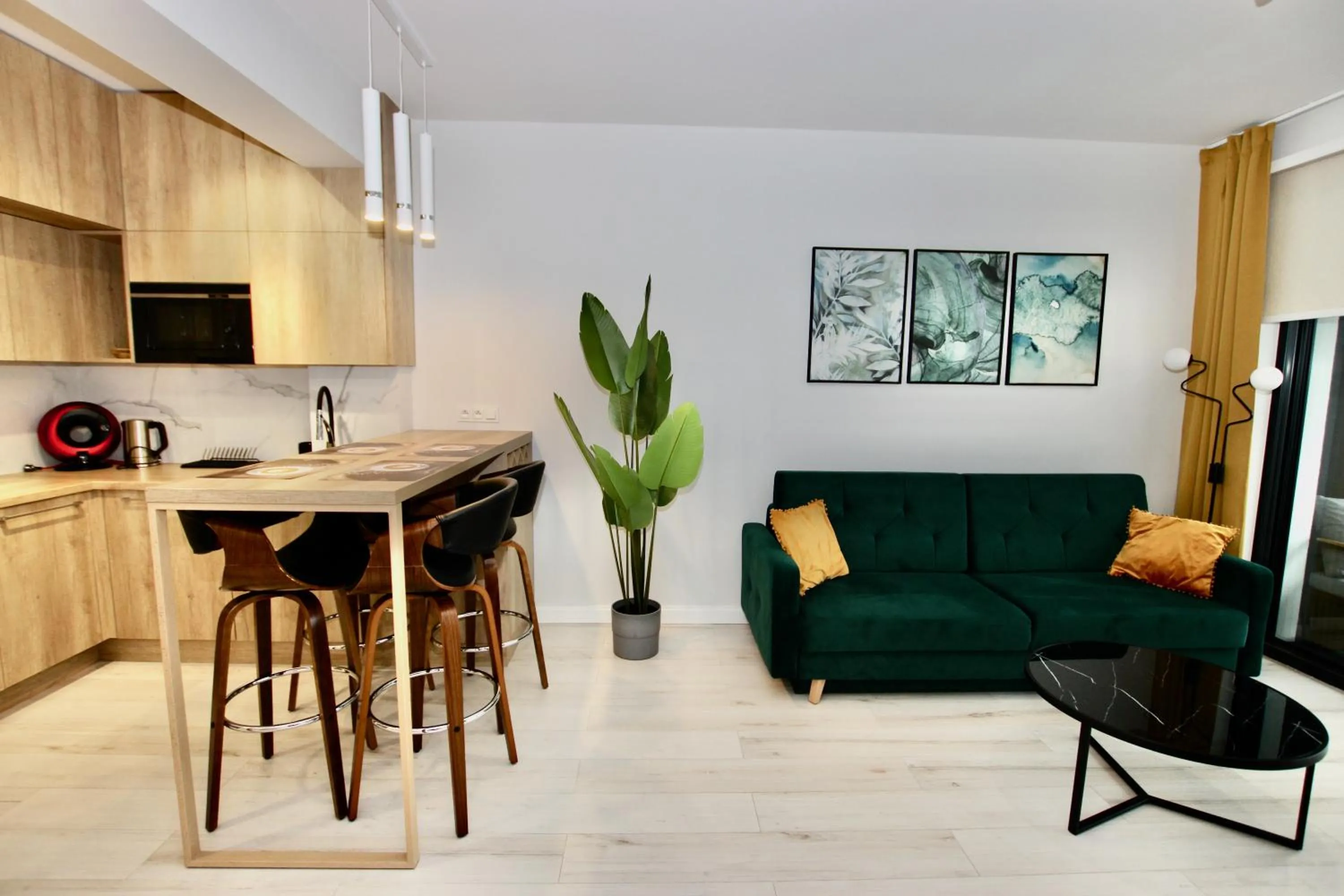 Living room in Natural Apartamenty
