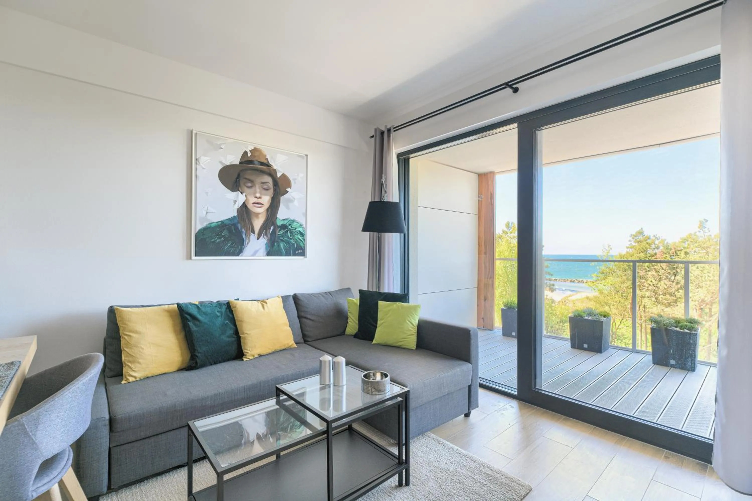 Living room in Natural Apartamenty