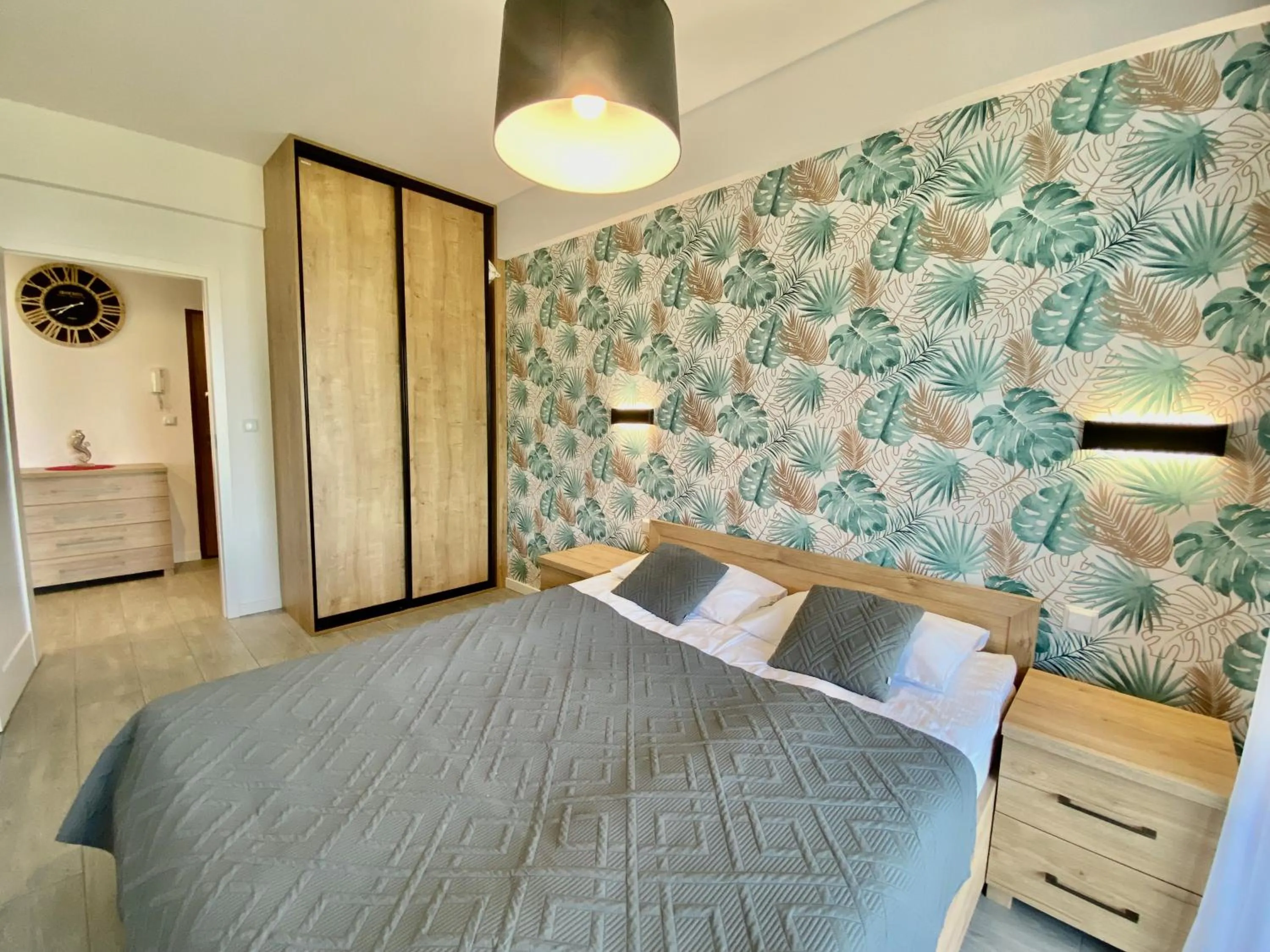 Bedroom, Bed in Natural Apartamenty