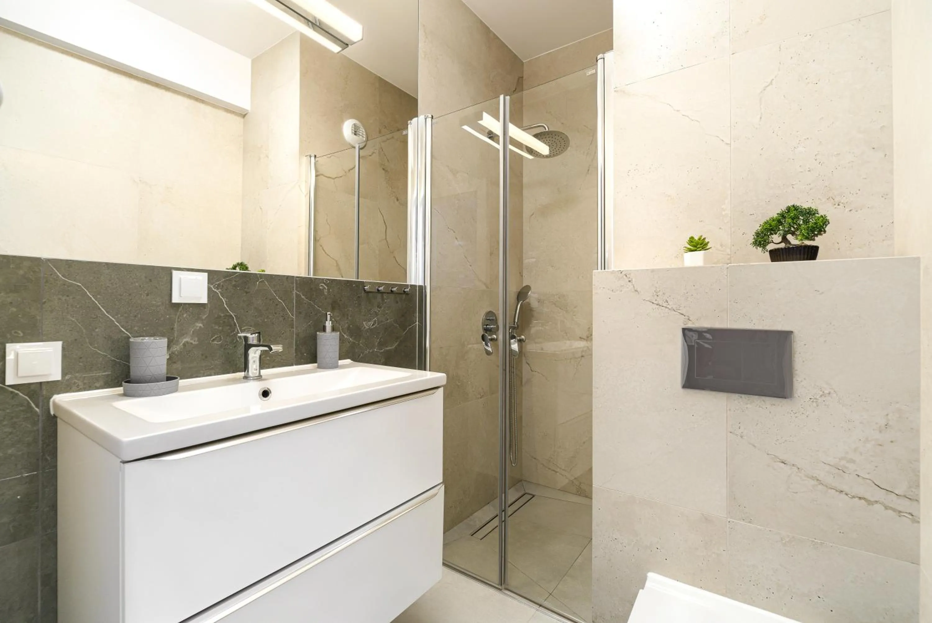 Bathroom in Natural Apartamenty