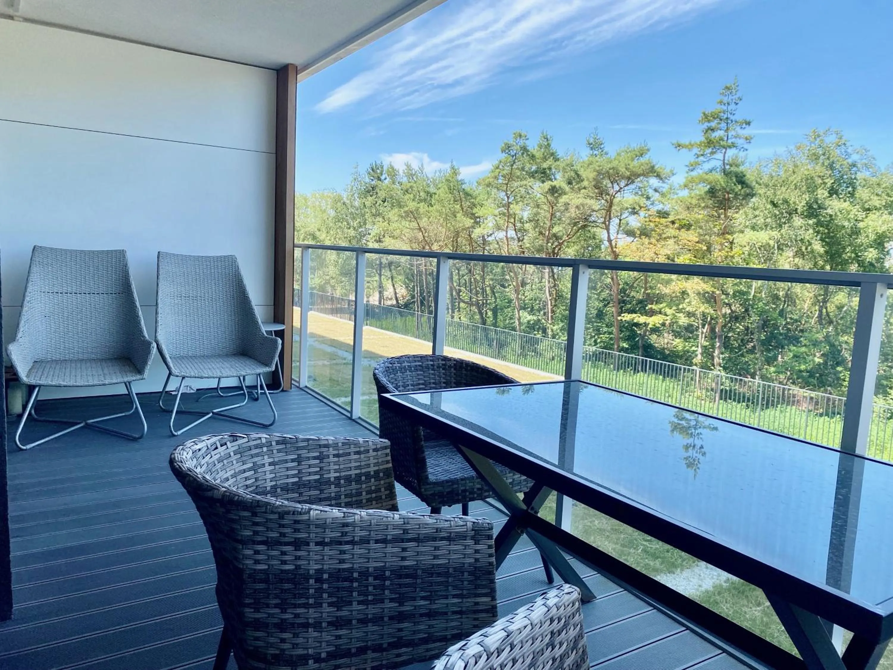 Balcony/Terrace in Natural Apartamenty