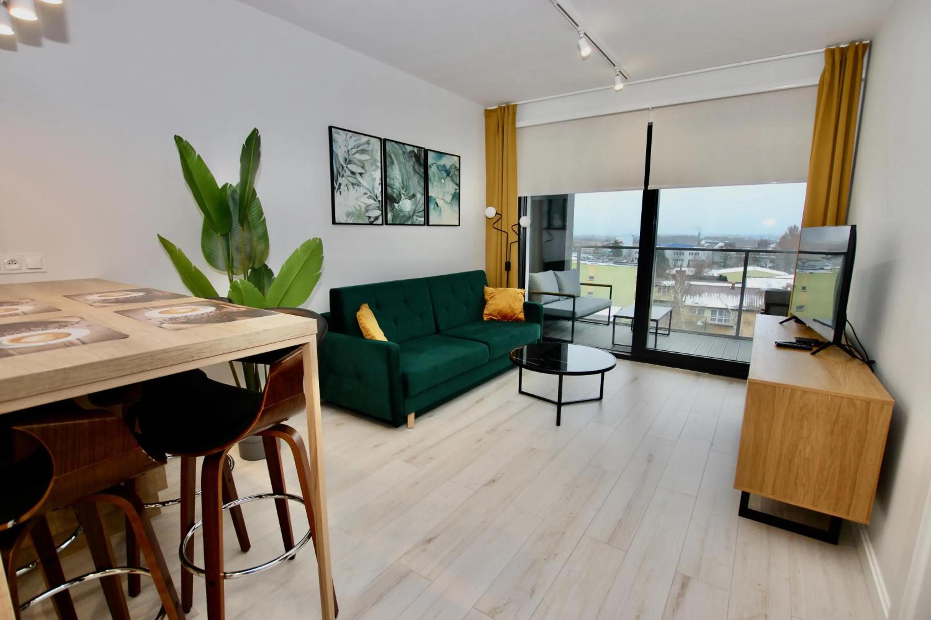 Living room in Natural Apartamenty