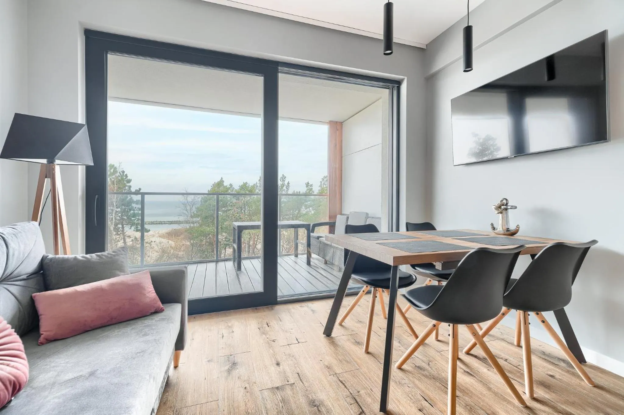 Living room in Natural Apartamenty