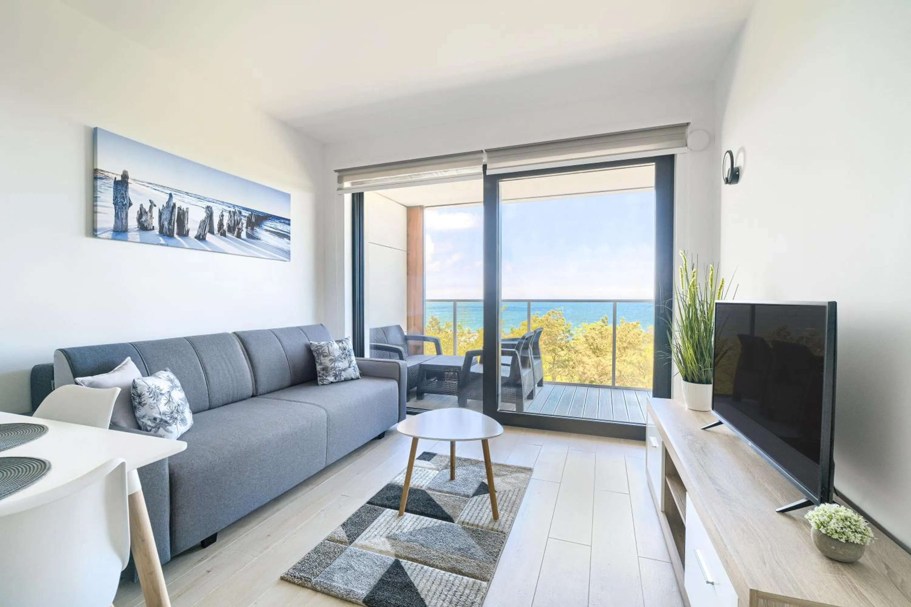 Living room in Natural Apartamenty