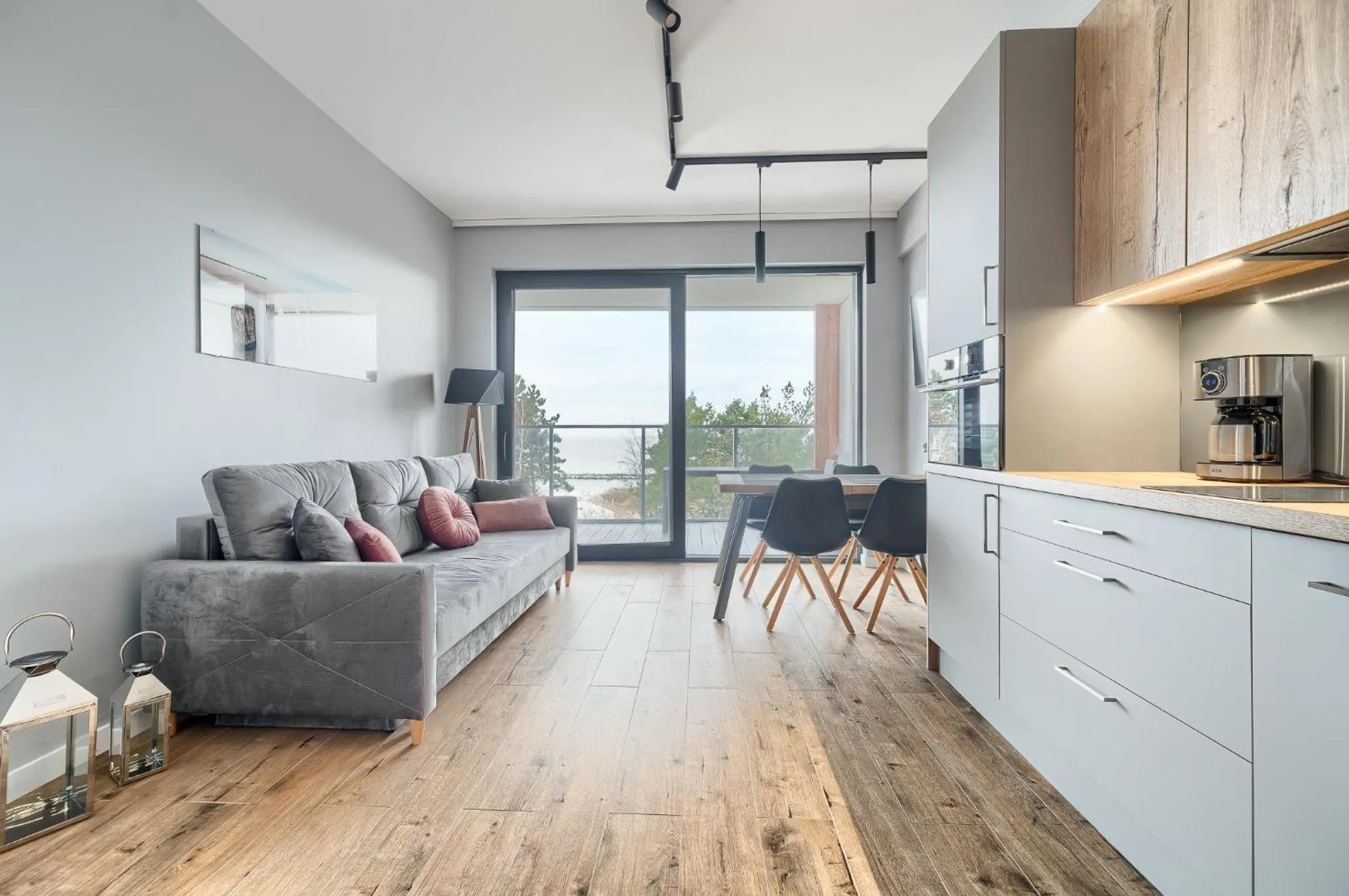 Living room in Natural Apartamenty