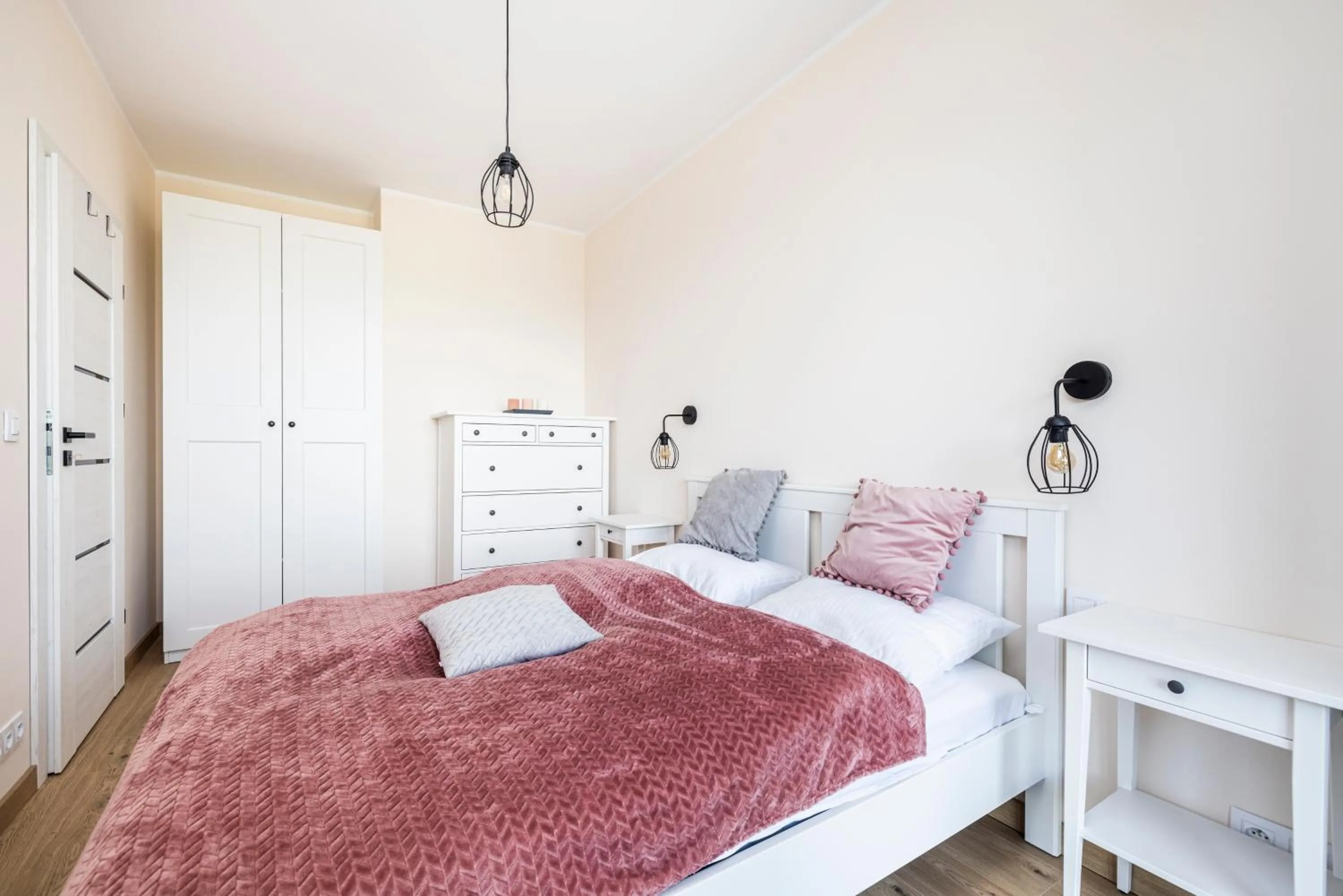 Bedroom, Bed in Natural Apartamenty