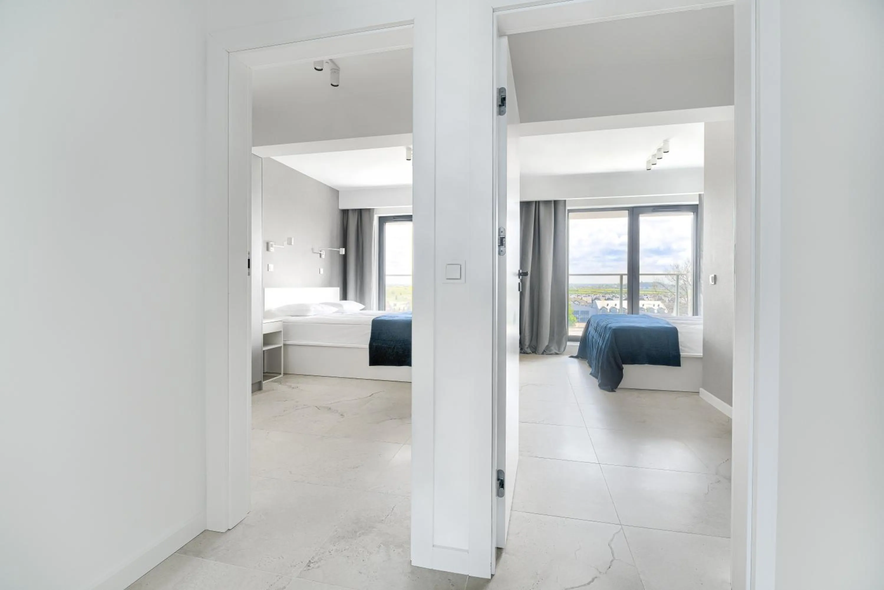 Bedroom, Bed in Natural Apartamenty