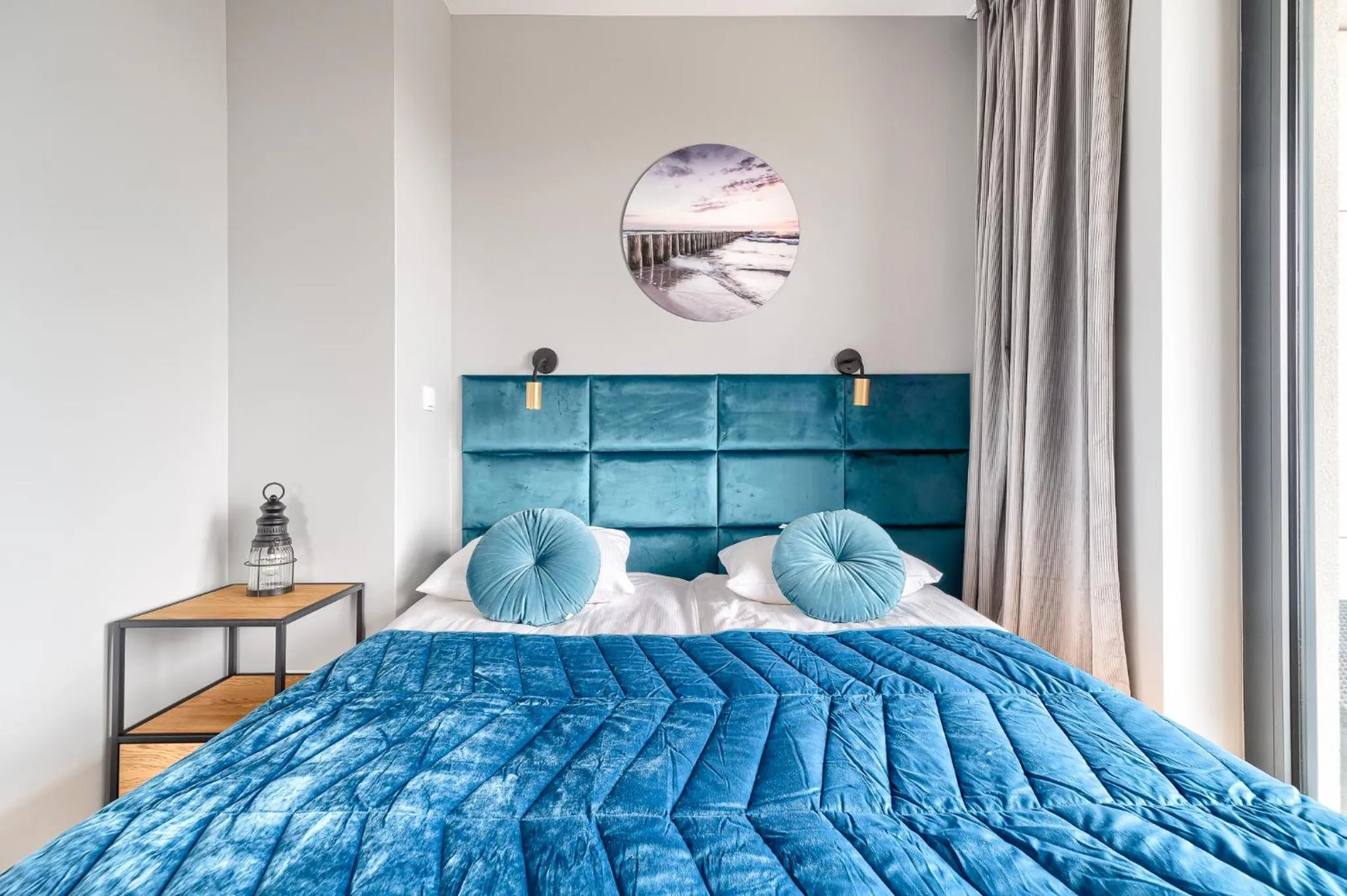 Bedroom, Bed in Natural Apartamenty